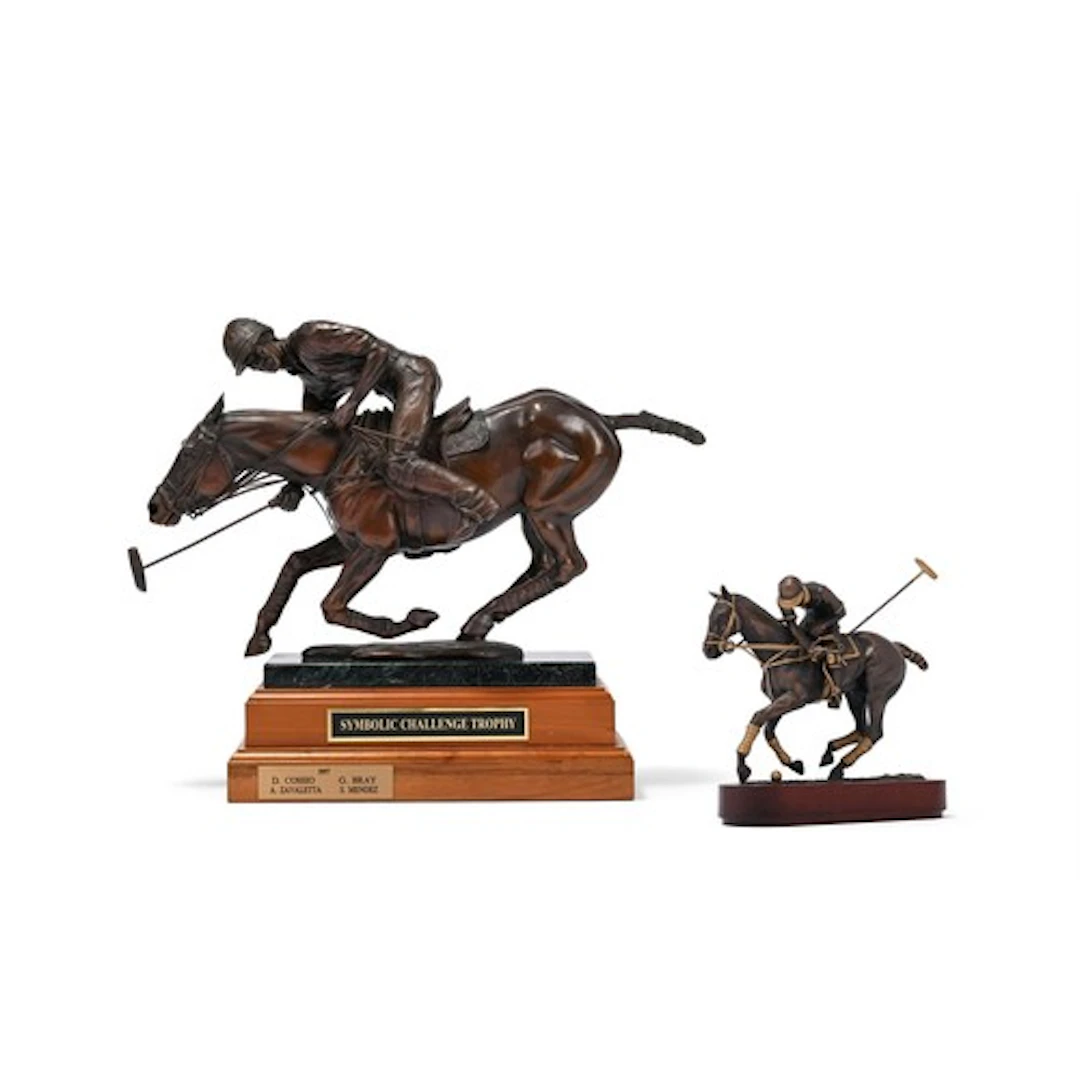 Sherry Wolfenbarger Cagan (American contemporary), bronze po...