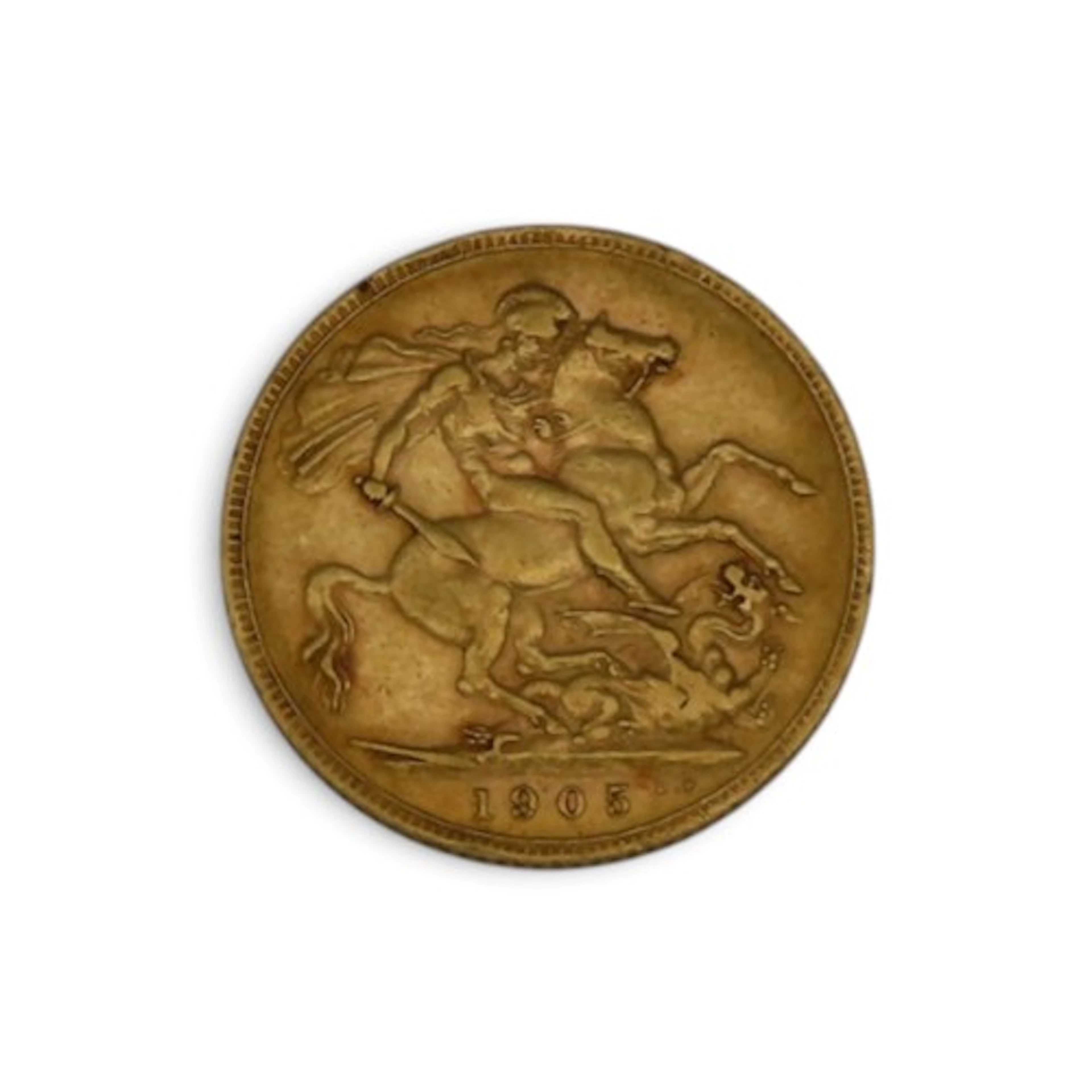 An Edward VII (1901-1910) full sovereign gold coin, 1905, 8 ...