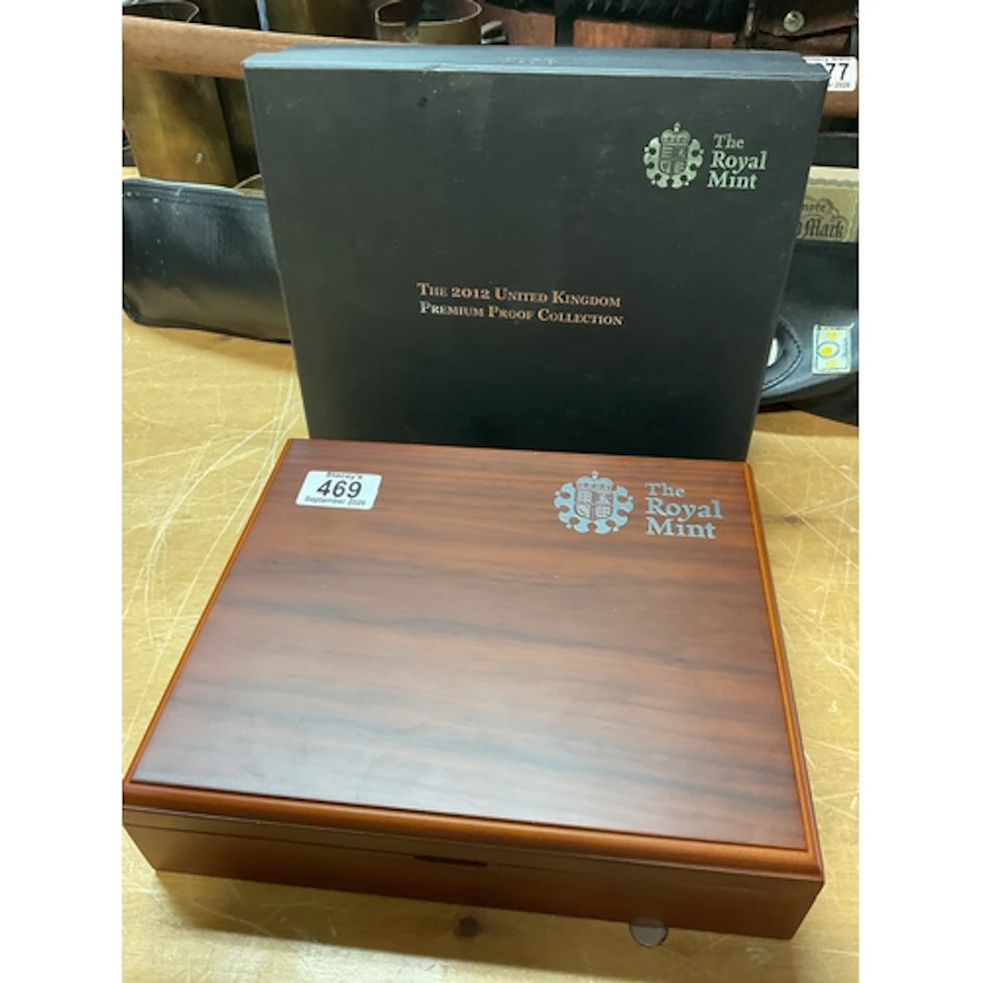 Royal Mint 2012 UK Premium Proof Collection.