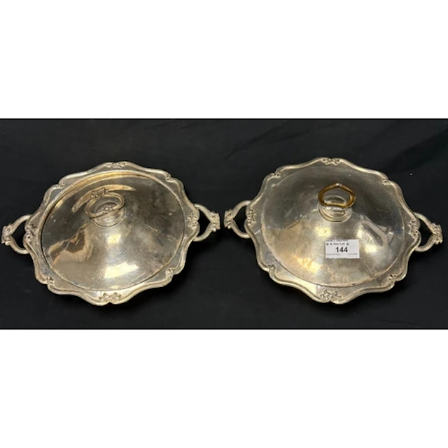 White Star Line: White Star Line: Extremely rare pair of Go...