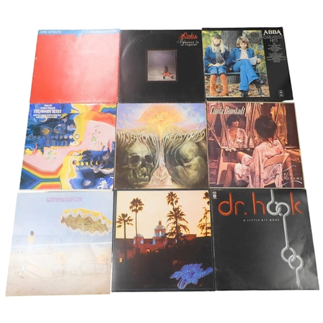 ROCK/POP/FOLK ROCK/EASY - A box of Vinyl LP Records to ...