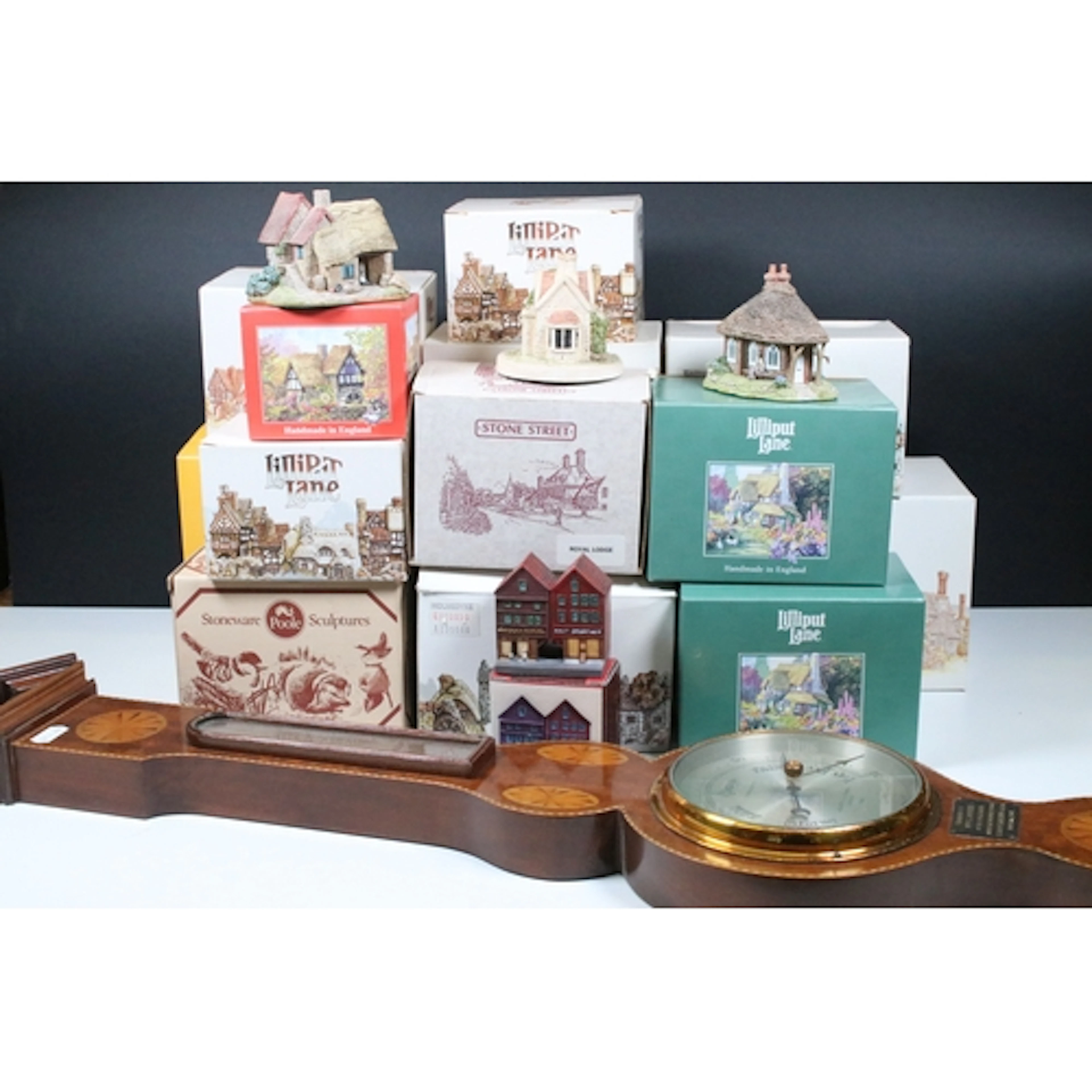 Collection of Lilliput Lane cottages, to comprise Golden Yea...