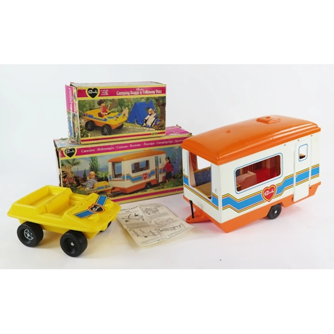 Sindy Caravan & Camping Buggy - boxed