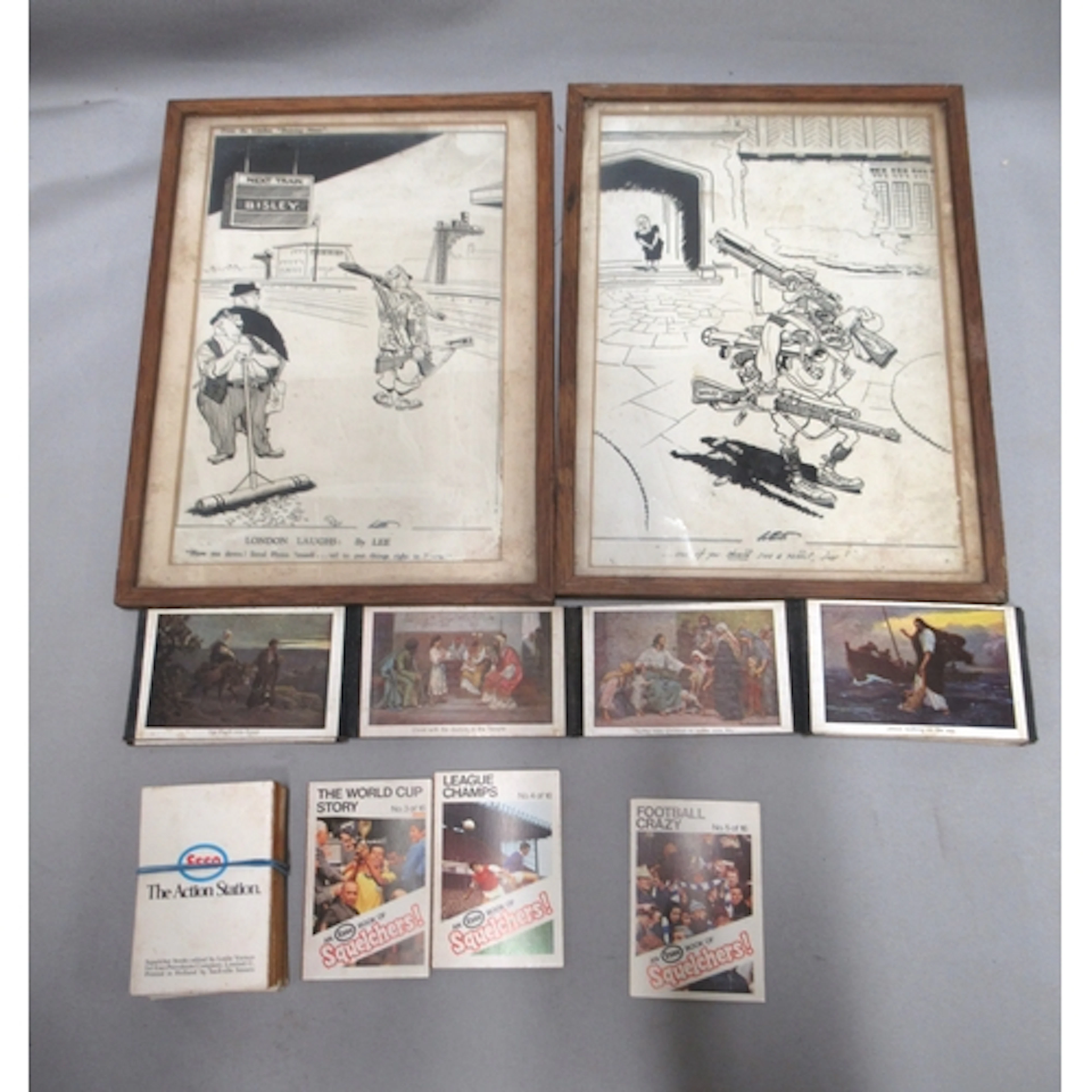 Box containing a quantity of various playing cards, includin...
