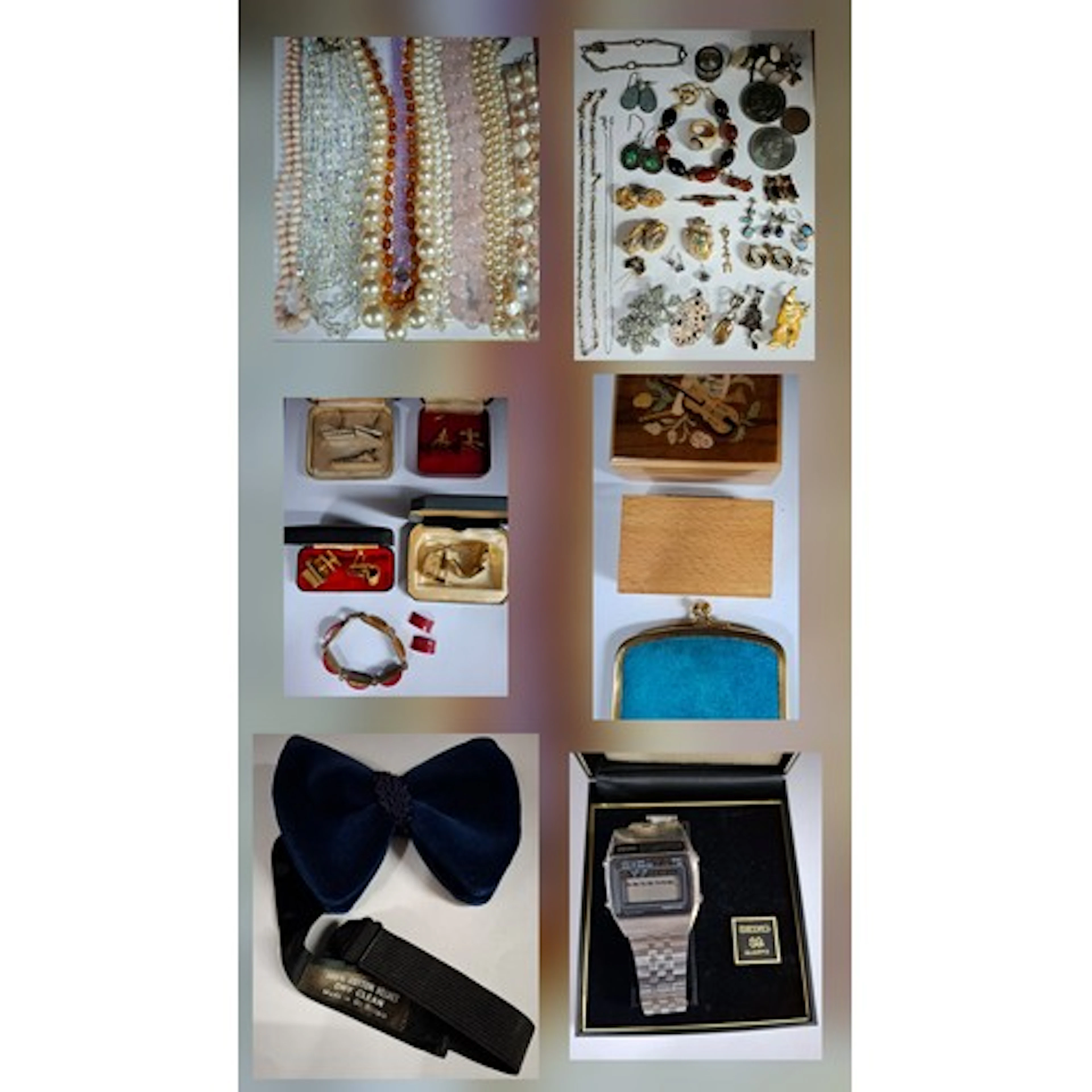 A quantity of 1970's and later costume jewellery, small coll...