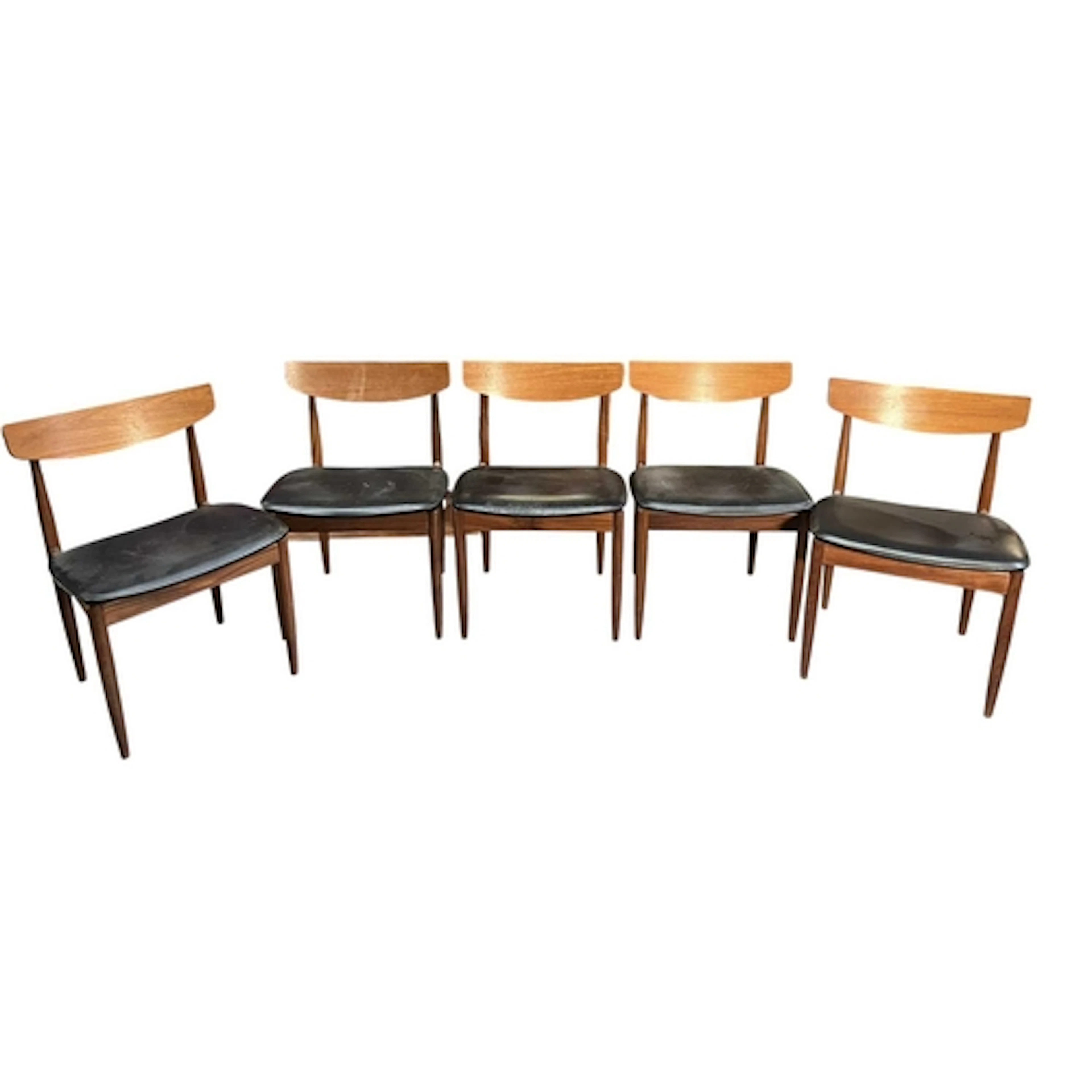 Ib Kofod Larsen for G-Plan - Danish Range - a set of five re...