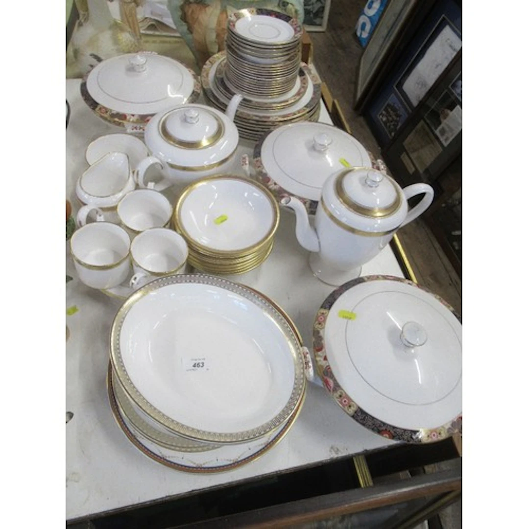 A collection of Royal Worcester Lord Nelson pattern and Dave...