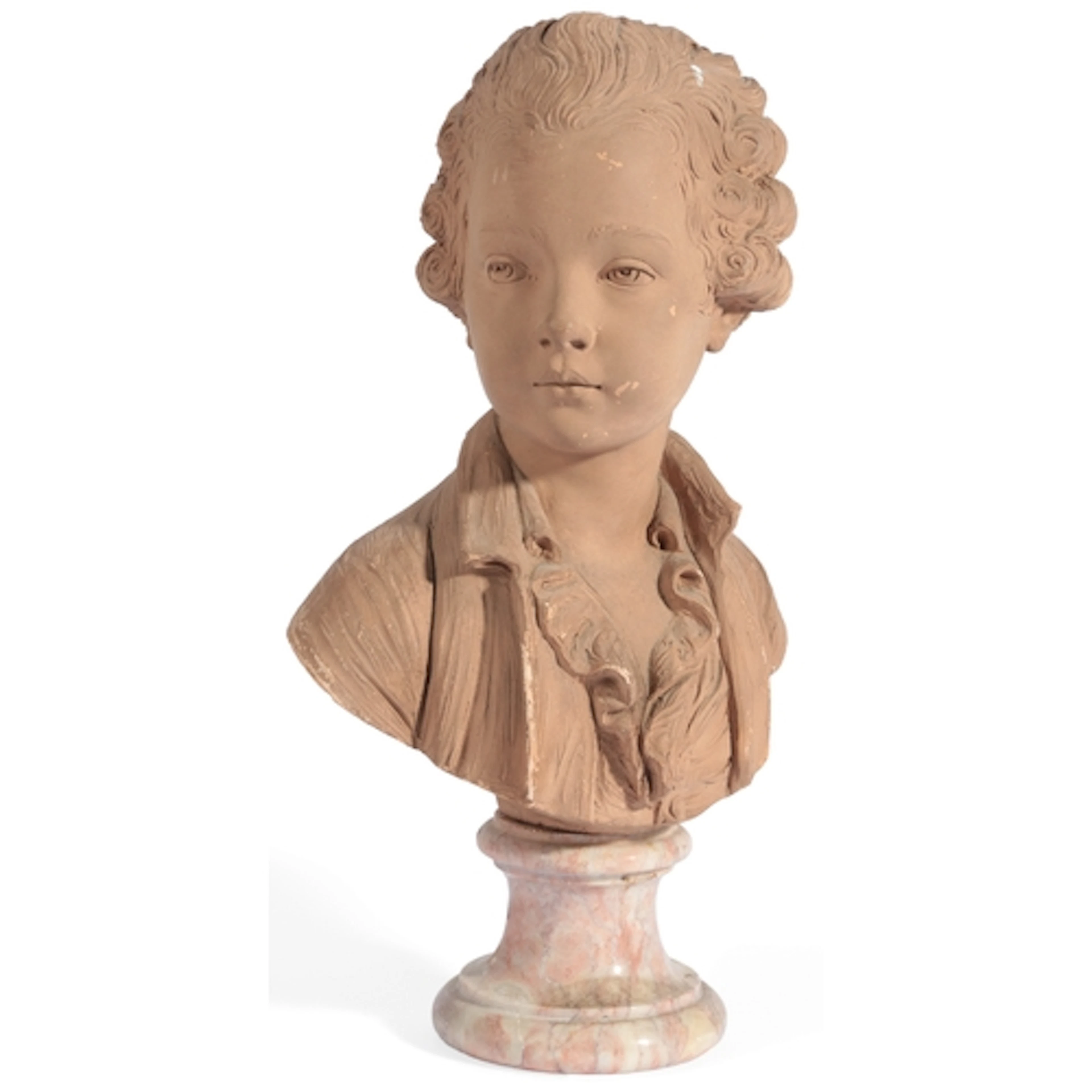 After Jean-Antoine Houdon (French, 1741-1828), a terracotta ...