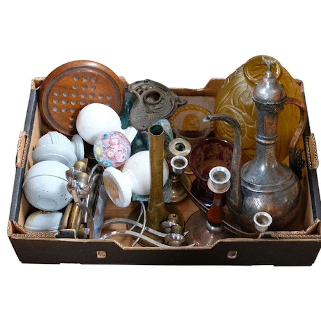 A collection of various interesting items, including an Art ...