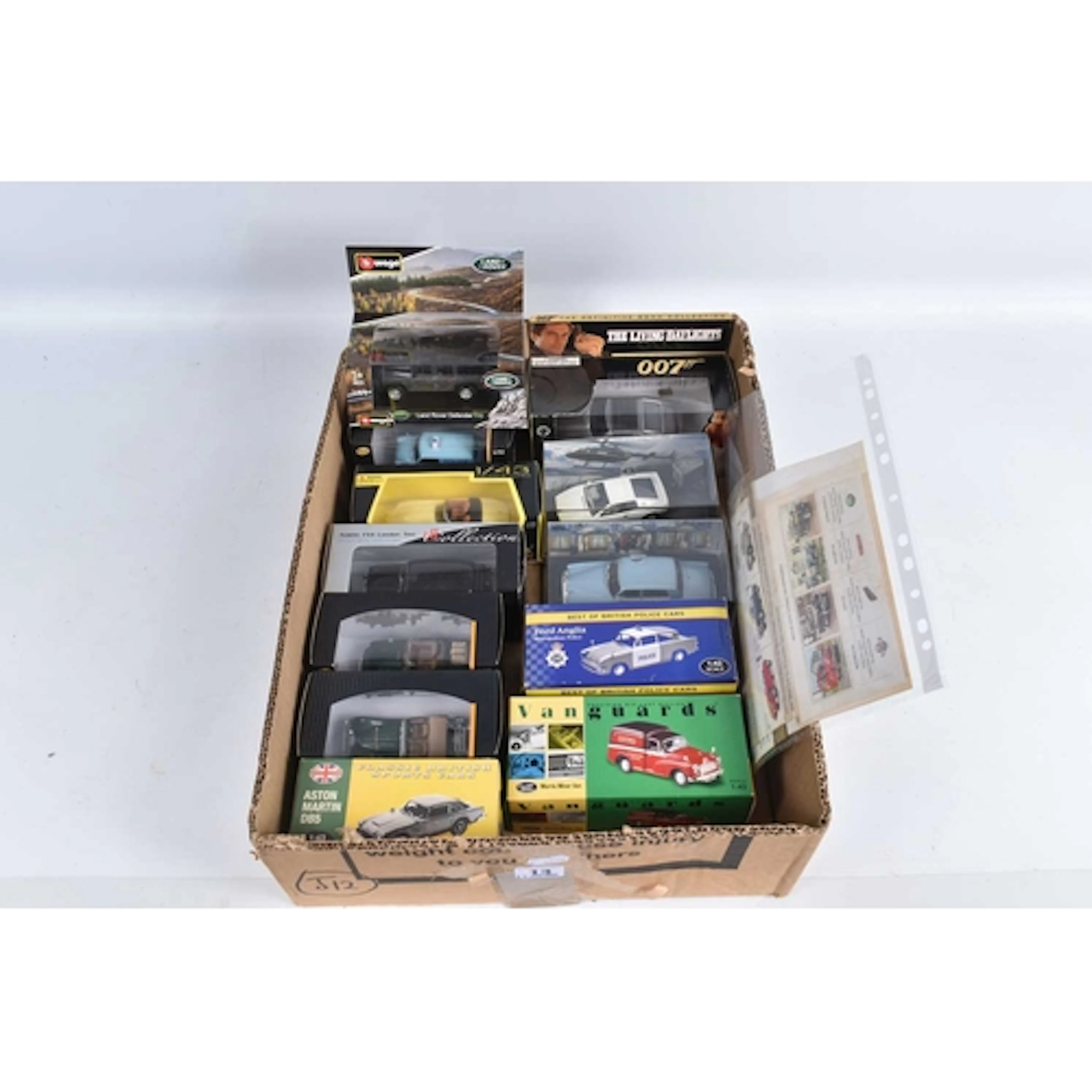 A QUANTITY OF BOXED MODERN DIECAST VEHICLES, to include Corg...