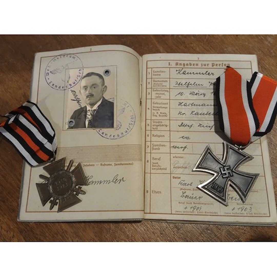 Two War Medals World Wars I and II German Military Interest ...