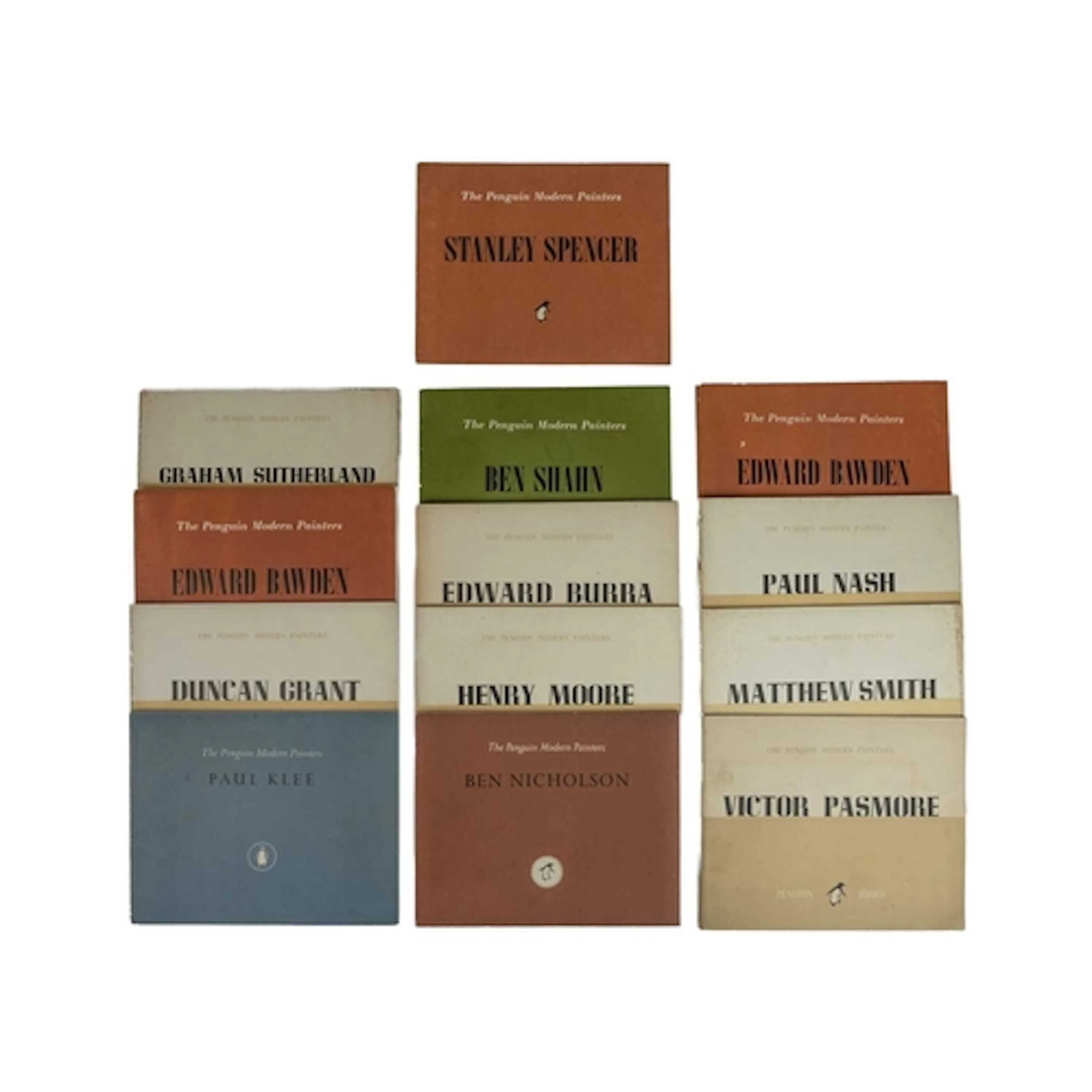 The Penguin Modern Painters Thirteen issues All with card wr...
