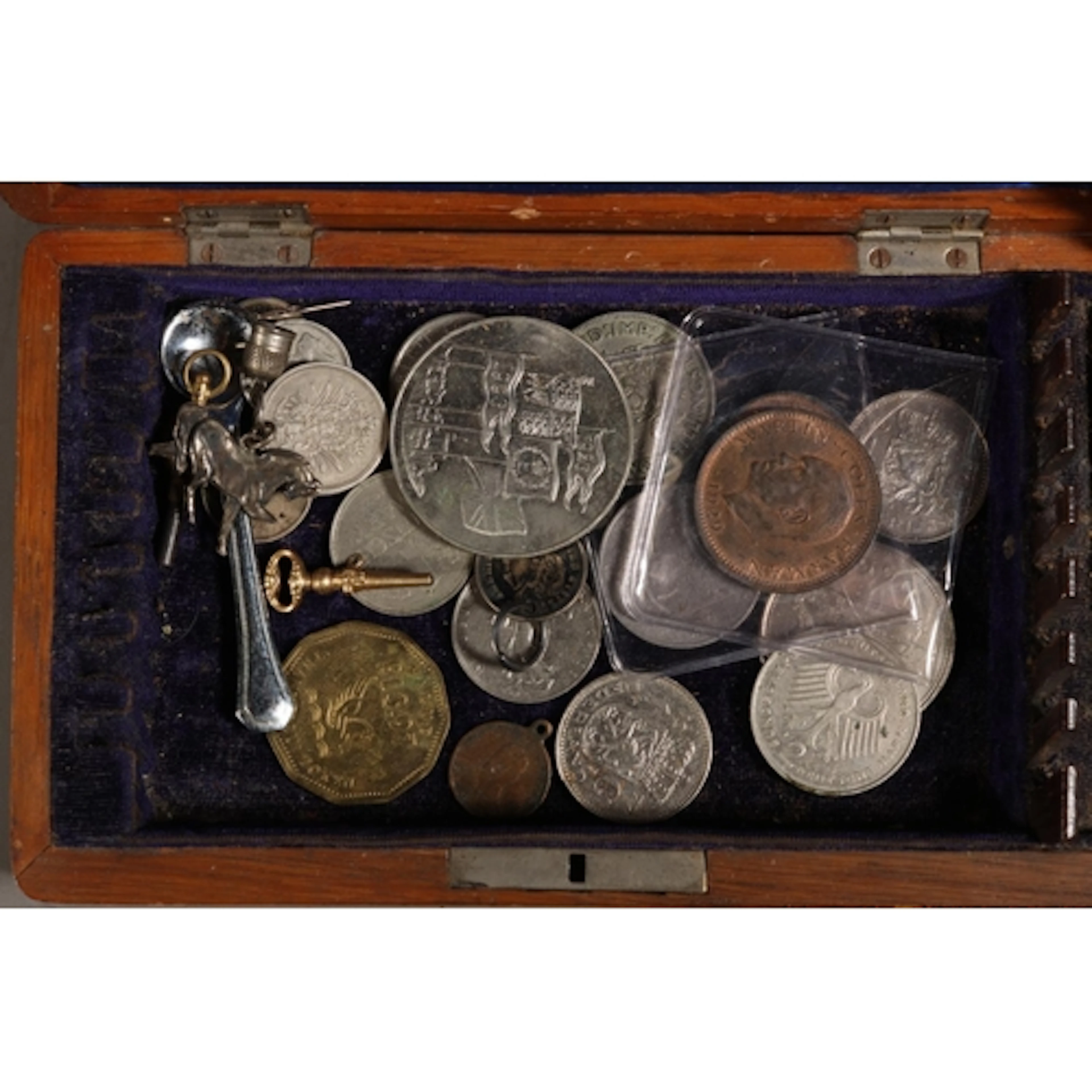 Coin collection to include Lundy one puffin and half puffin ...