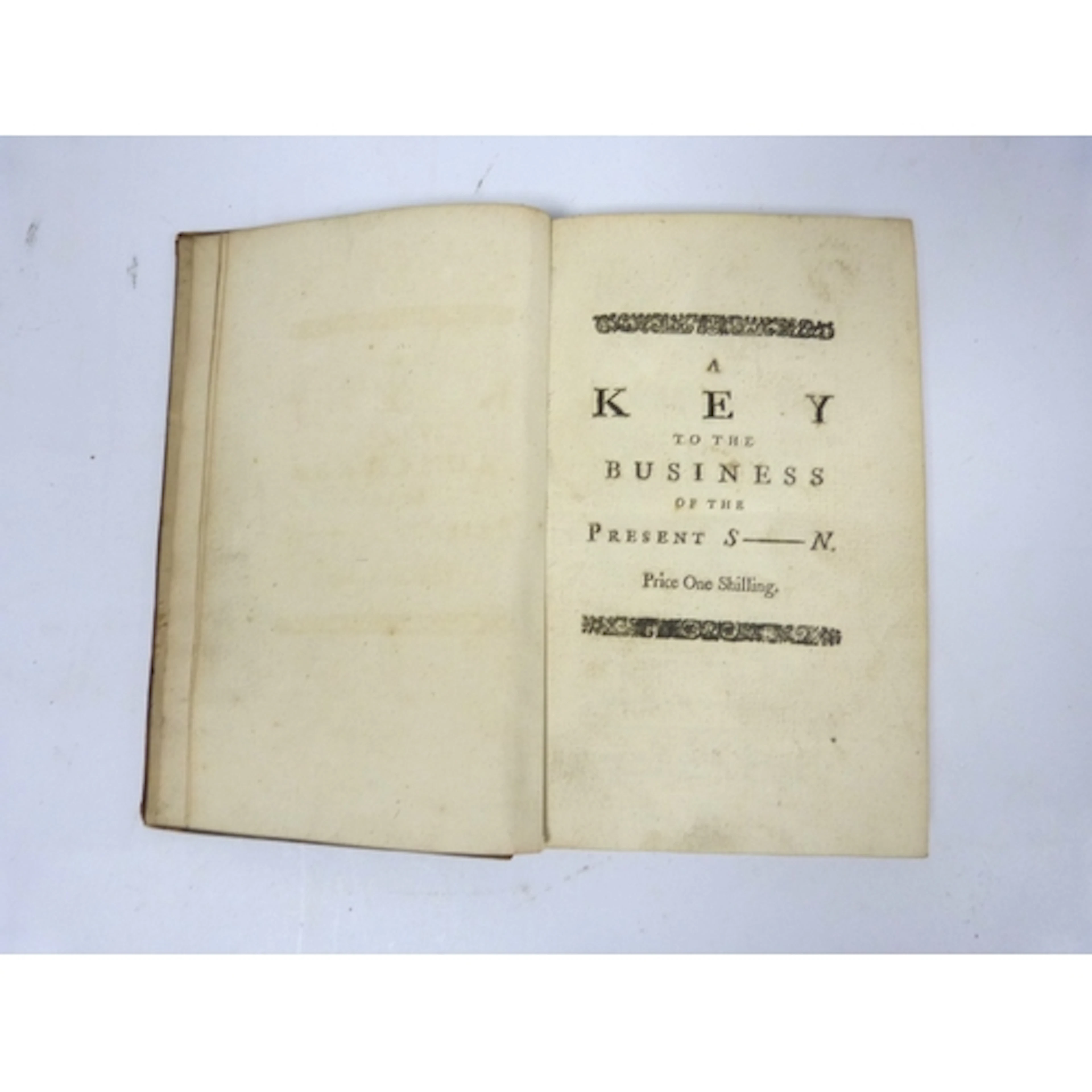 Pamphlets. Four items in one vol. - A Key to the ...