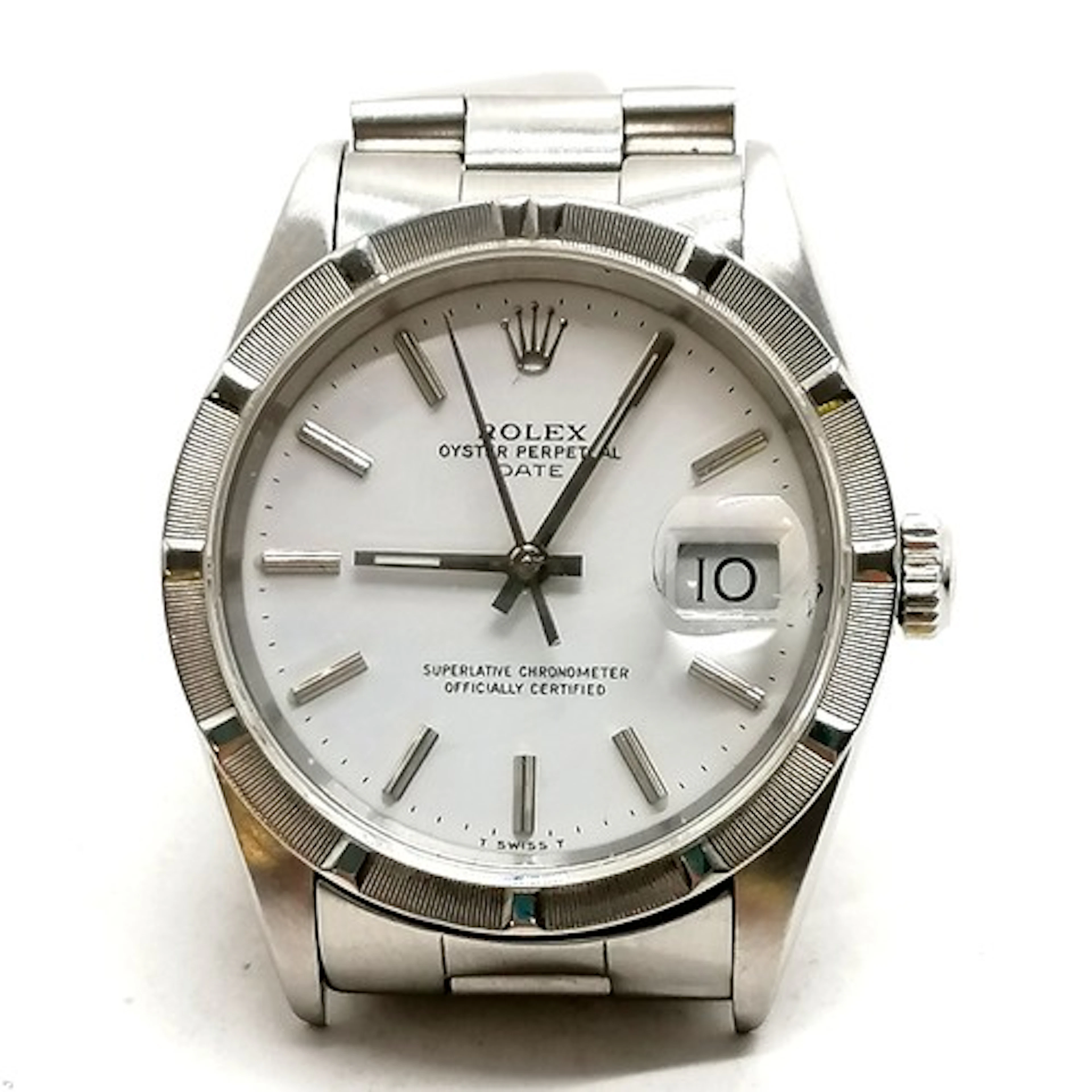 Rolex Oyster perpetual date turn-o-graph 1990's stainless st...