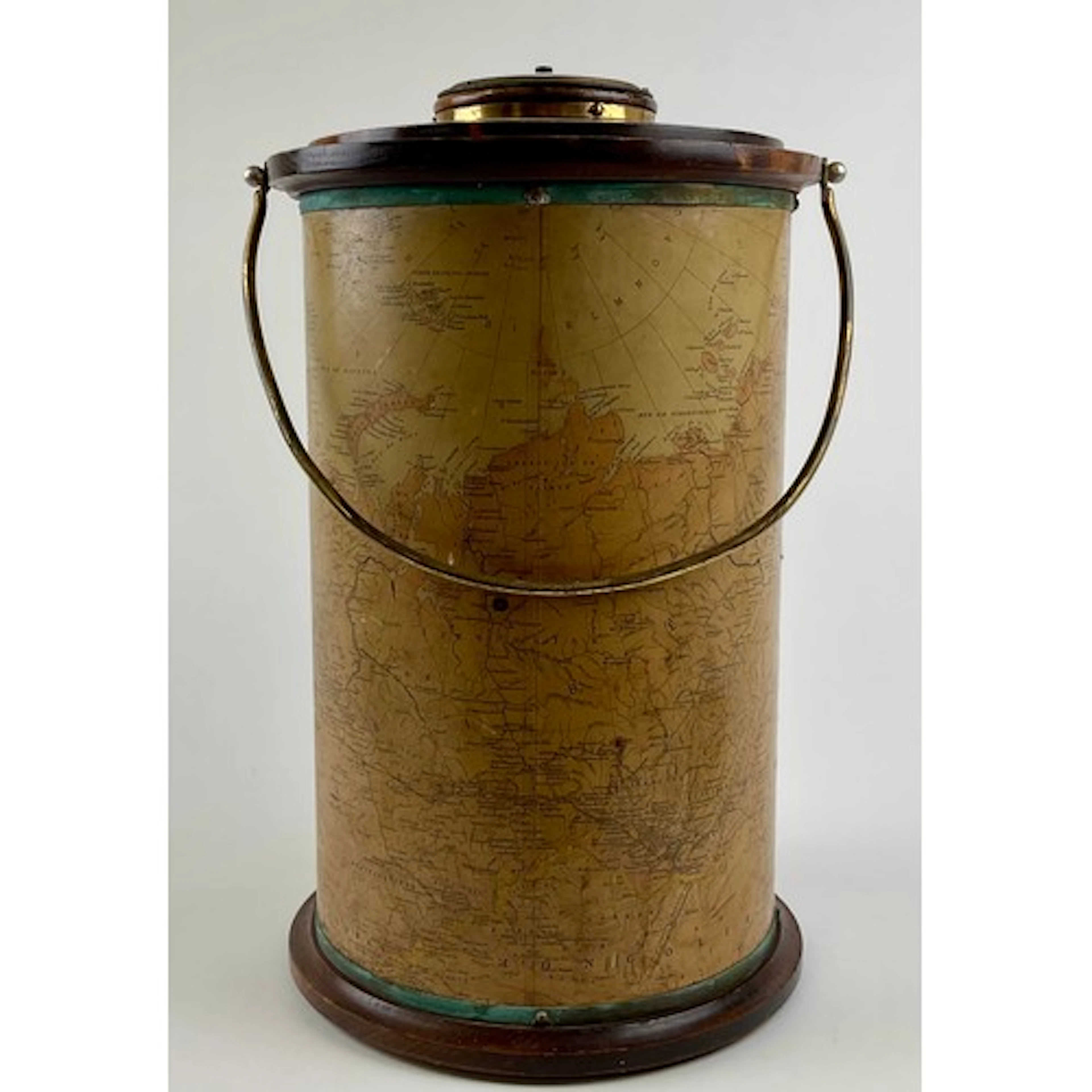 Interior Decoration - a kitsch novelty cartographic drinks c...