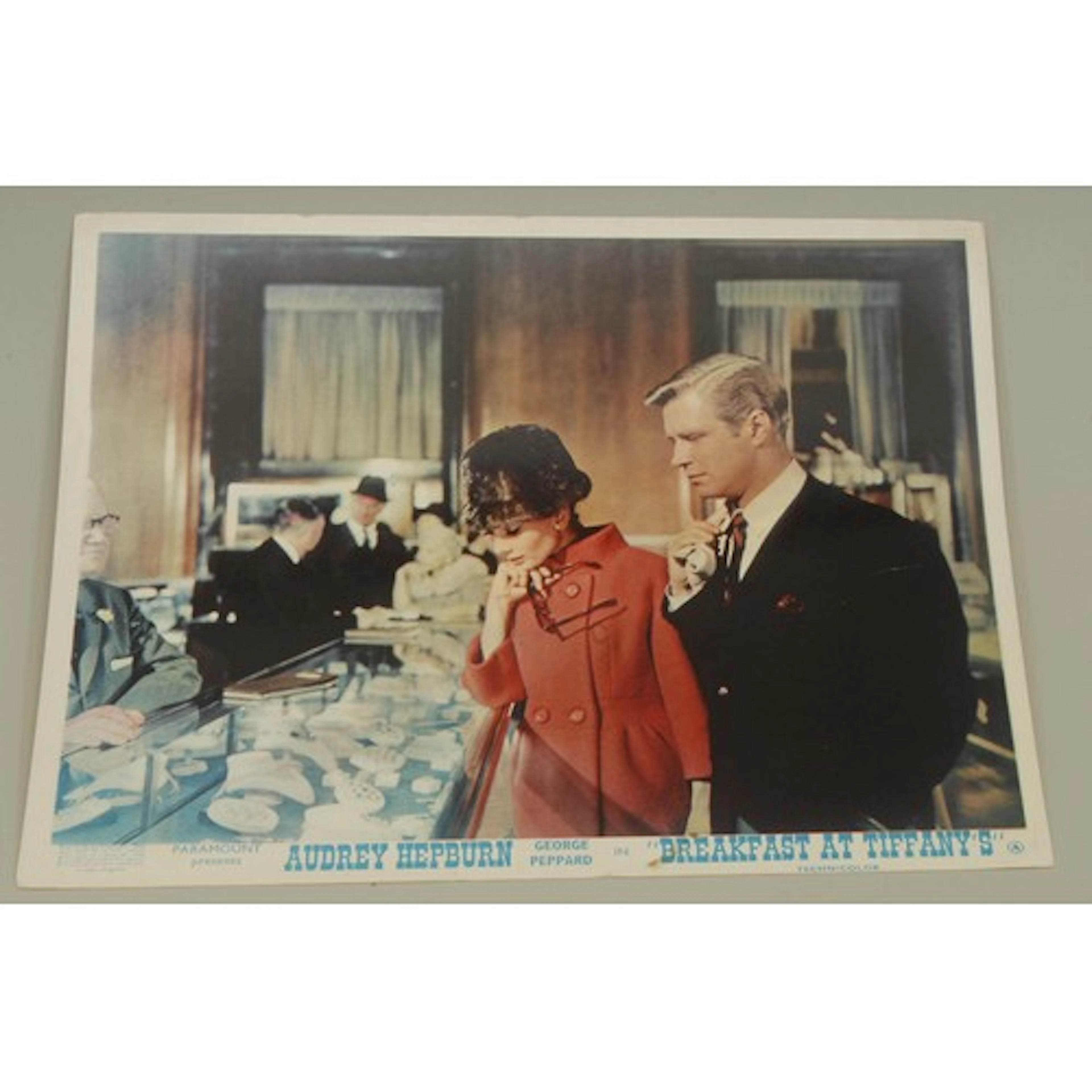 Movie Memorabilia - a mid-century Paramount lobby card, Brea...