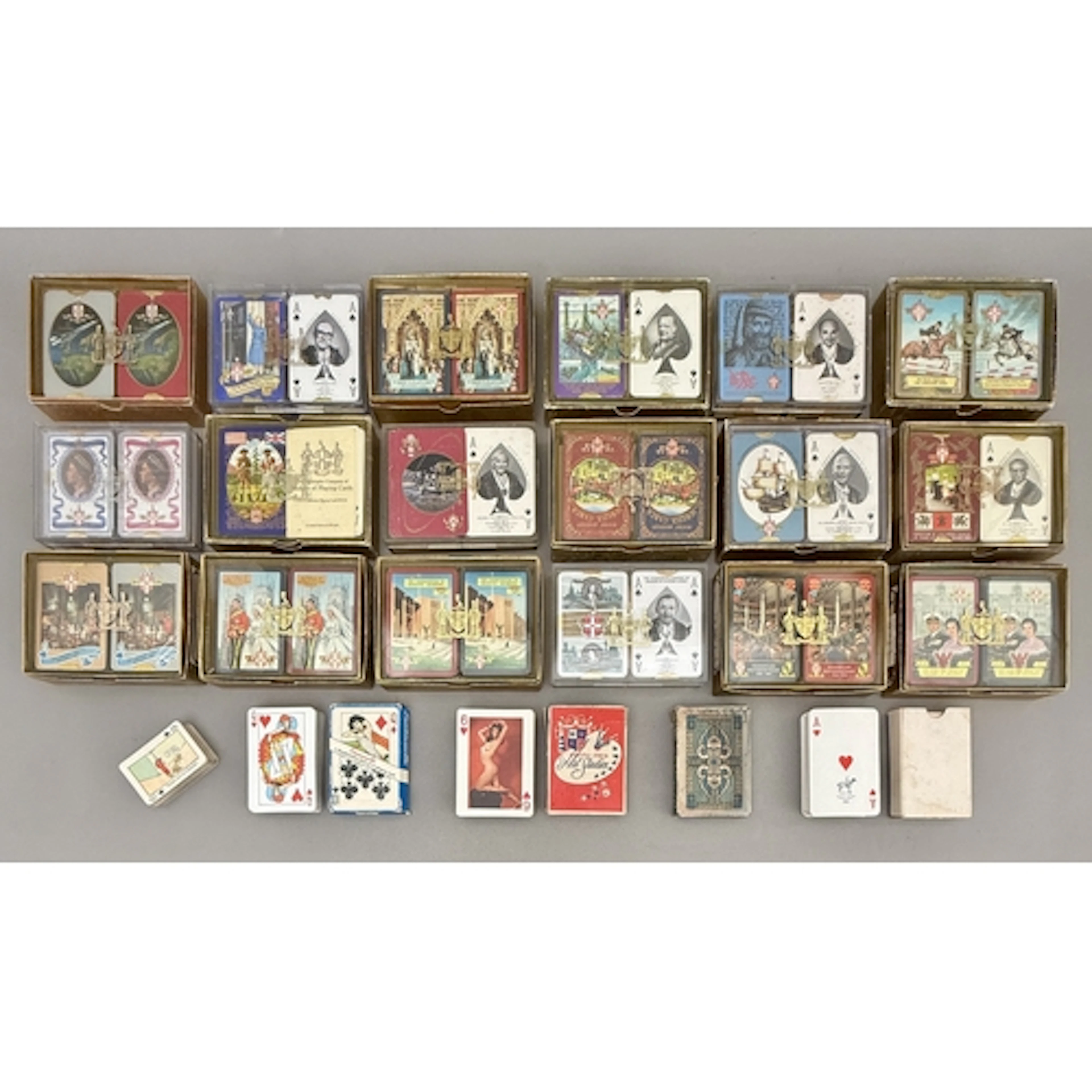 A mixed lot of playing cards from the 1960's-70's - comprisi...