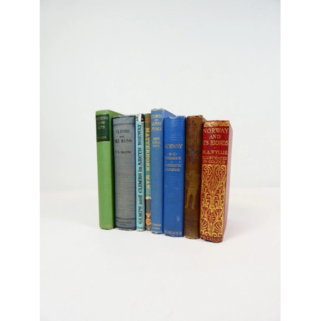 SMYTHE F. S. Climbs & Ski Runs. Illus. Orig. ...
