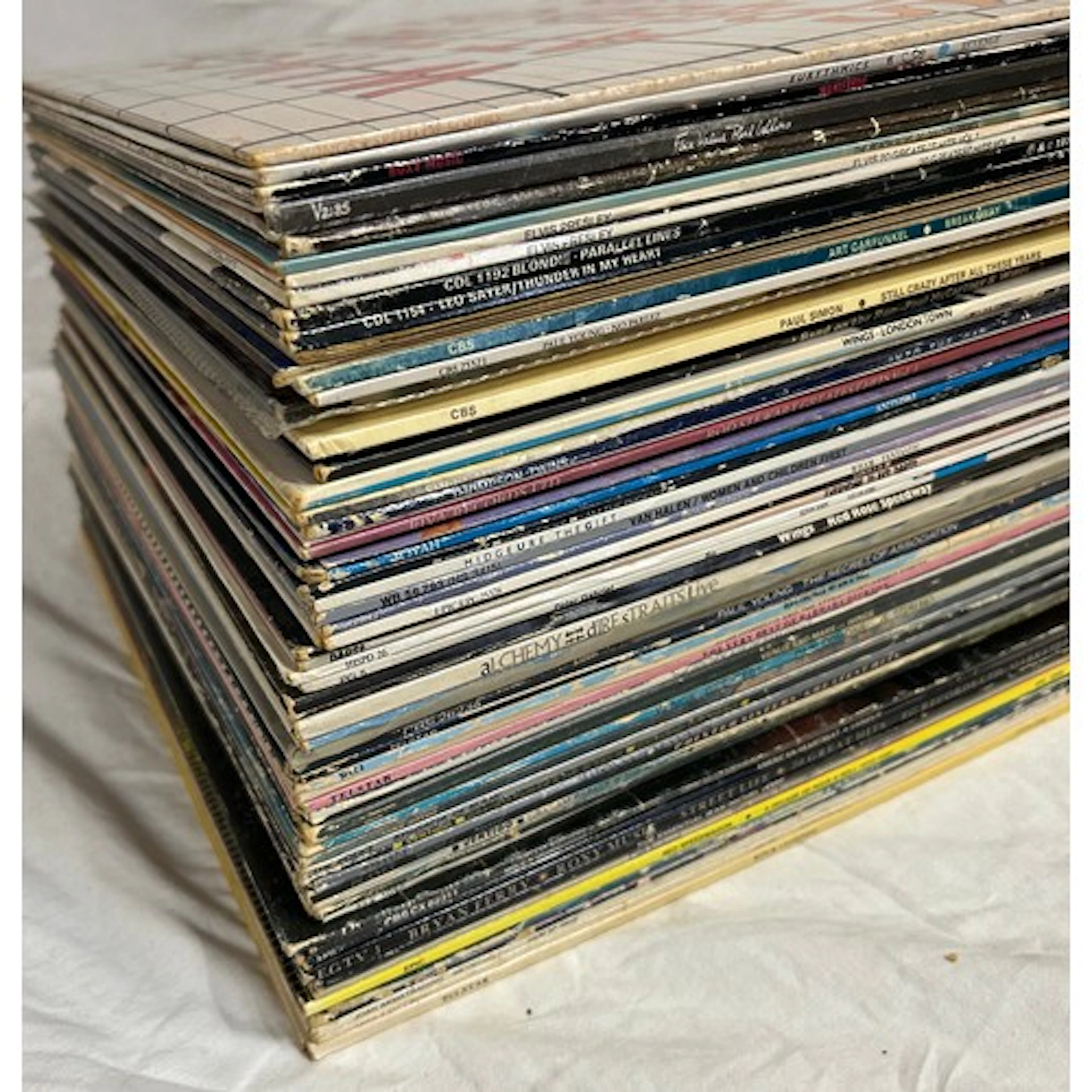 A large collection of 69x vinyl albums to include Toyah, Cli...