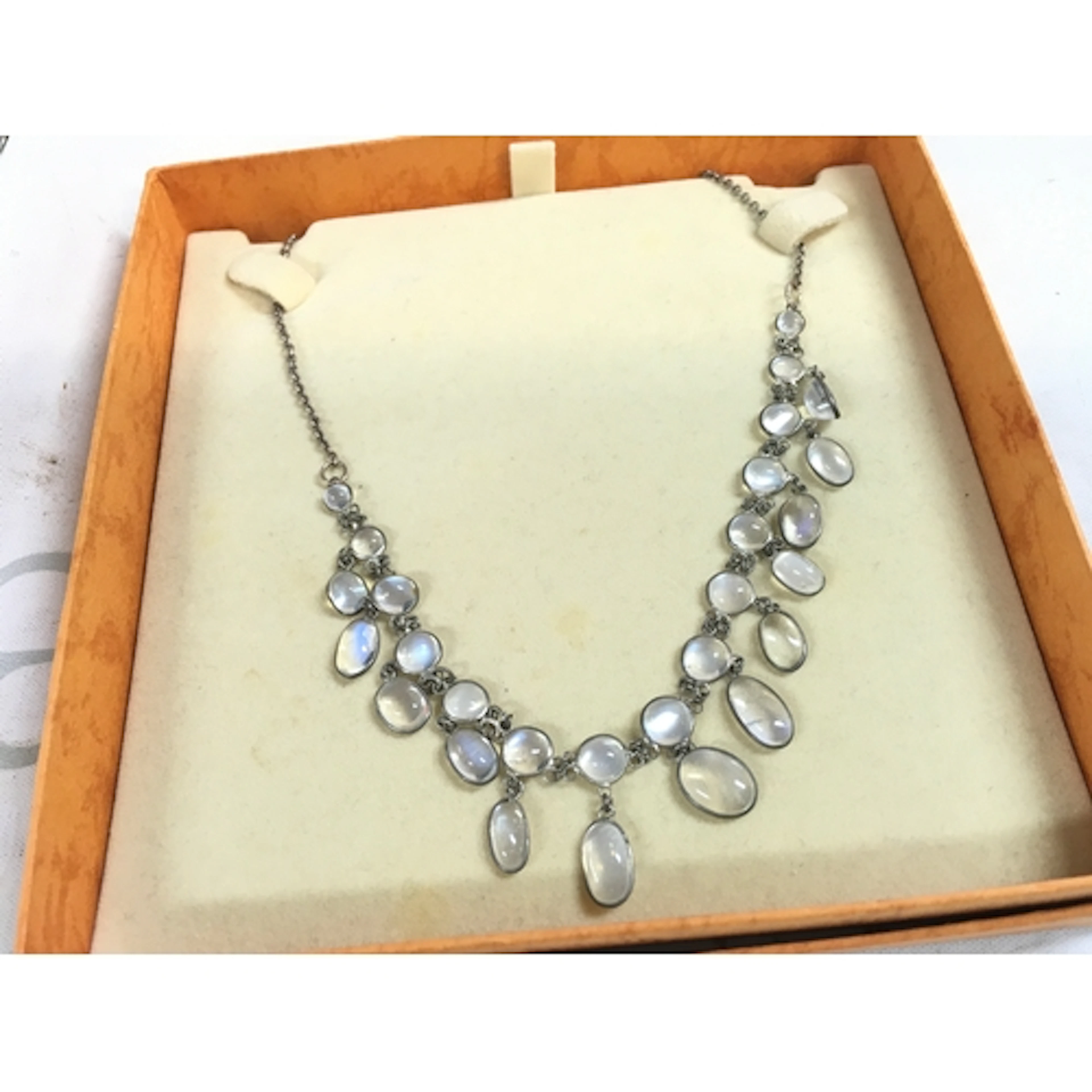 Moonstone necklace