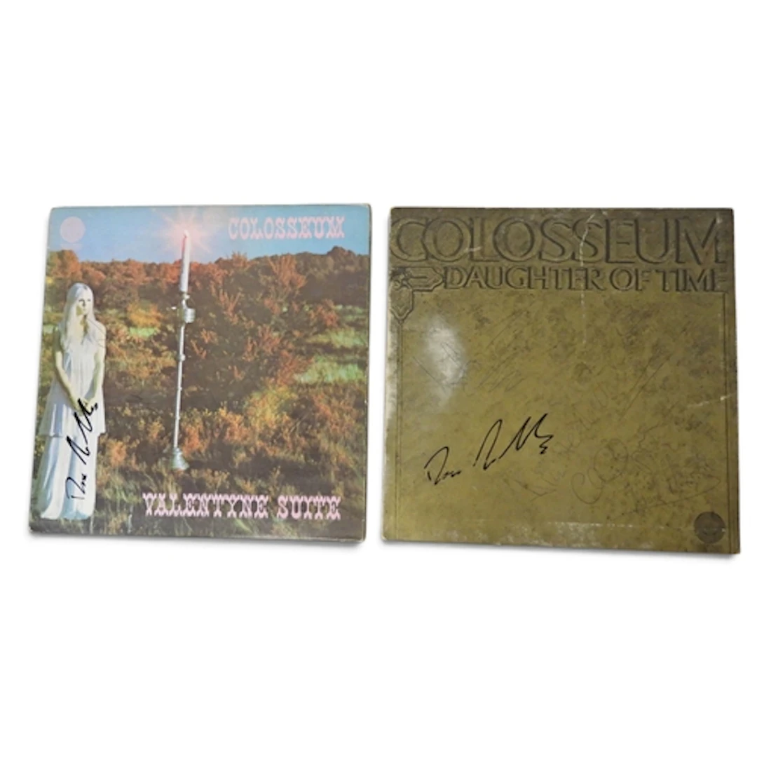 COLOSSEUM - Signed copy of 'Valentyne South' Original Vertig...