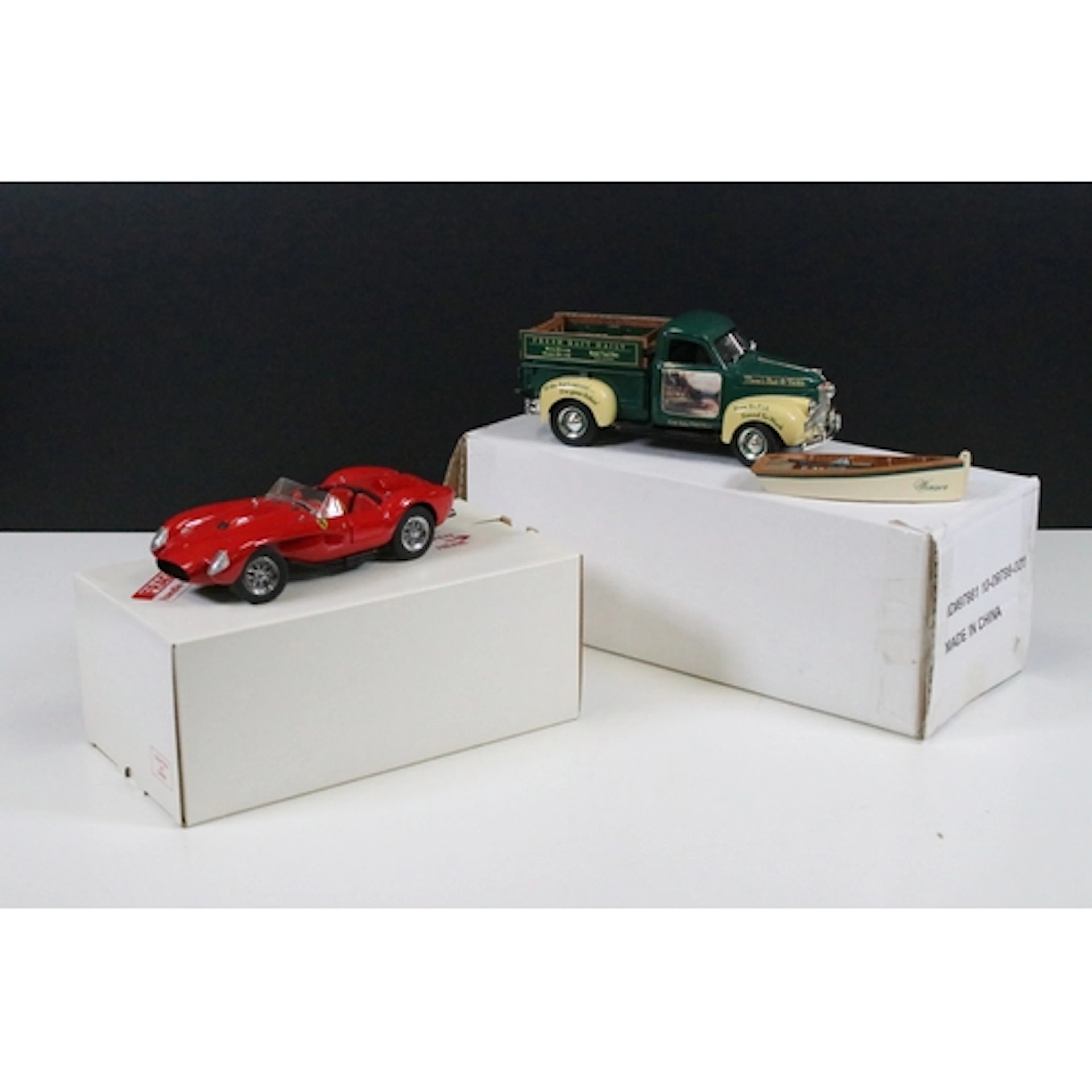 Two boxed large scale diecast models to include Hamilton Tho...