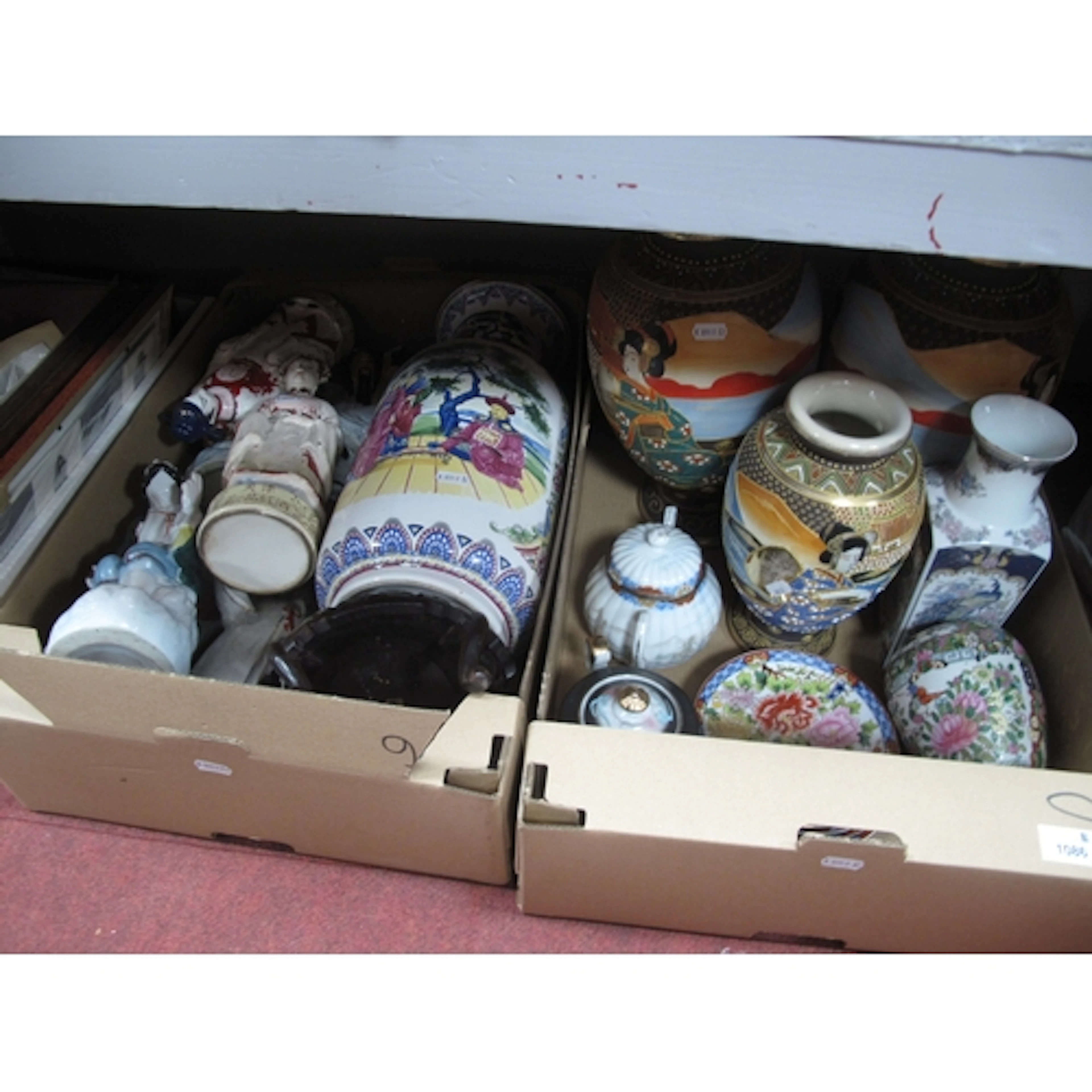 Oriental ceramics, including quantity of vintage Chinese por...