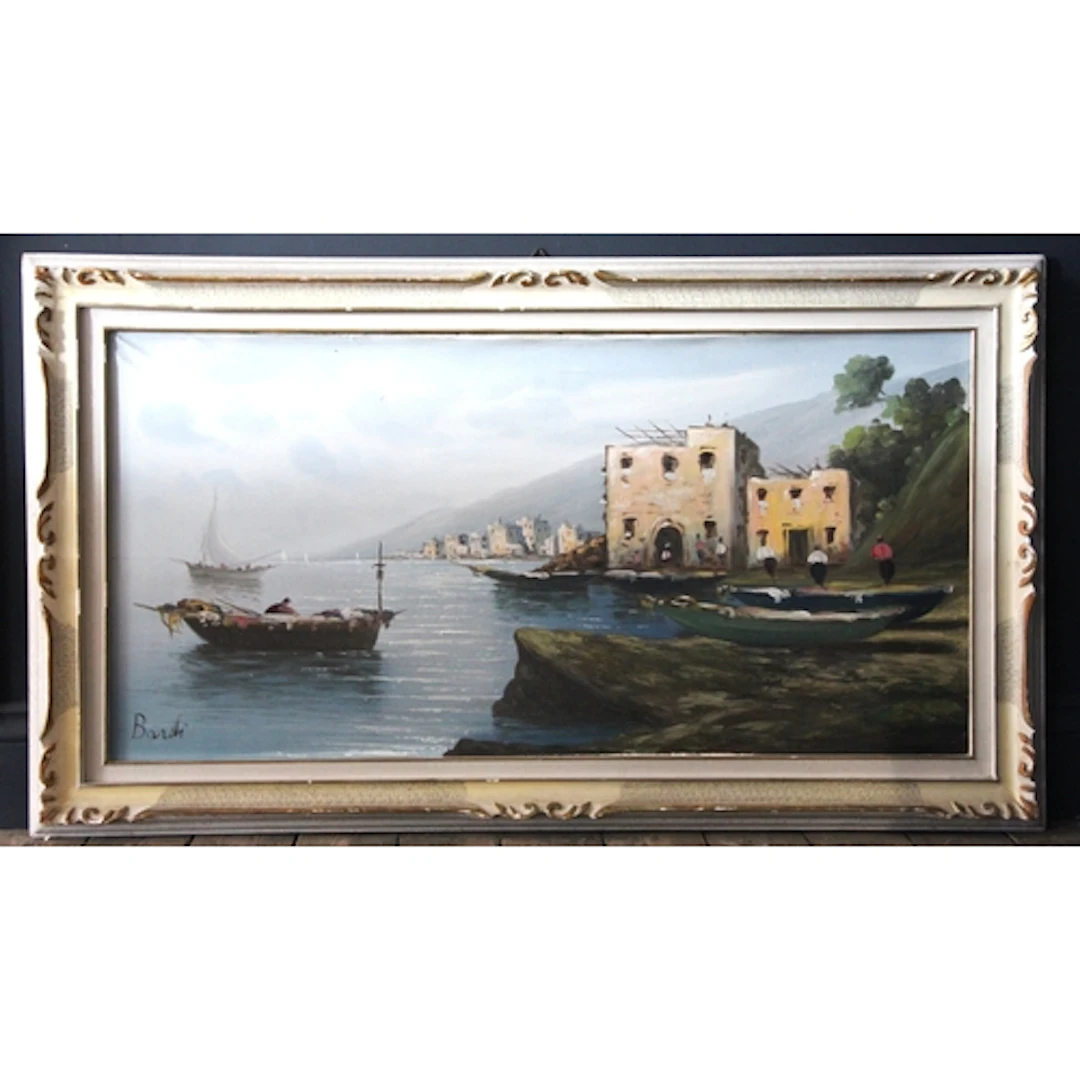 Continental school (20th century), A Mediterranean harbour...