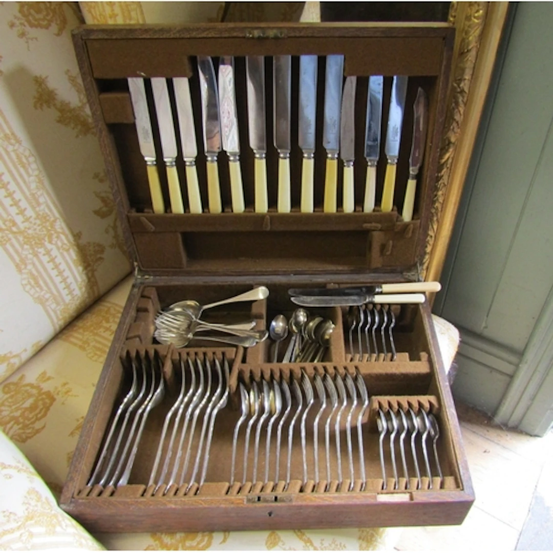 Canteen of Cutlery Complete Quantity as Photographed