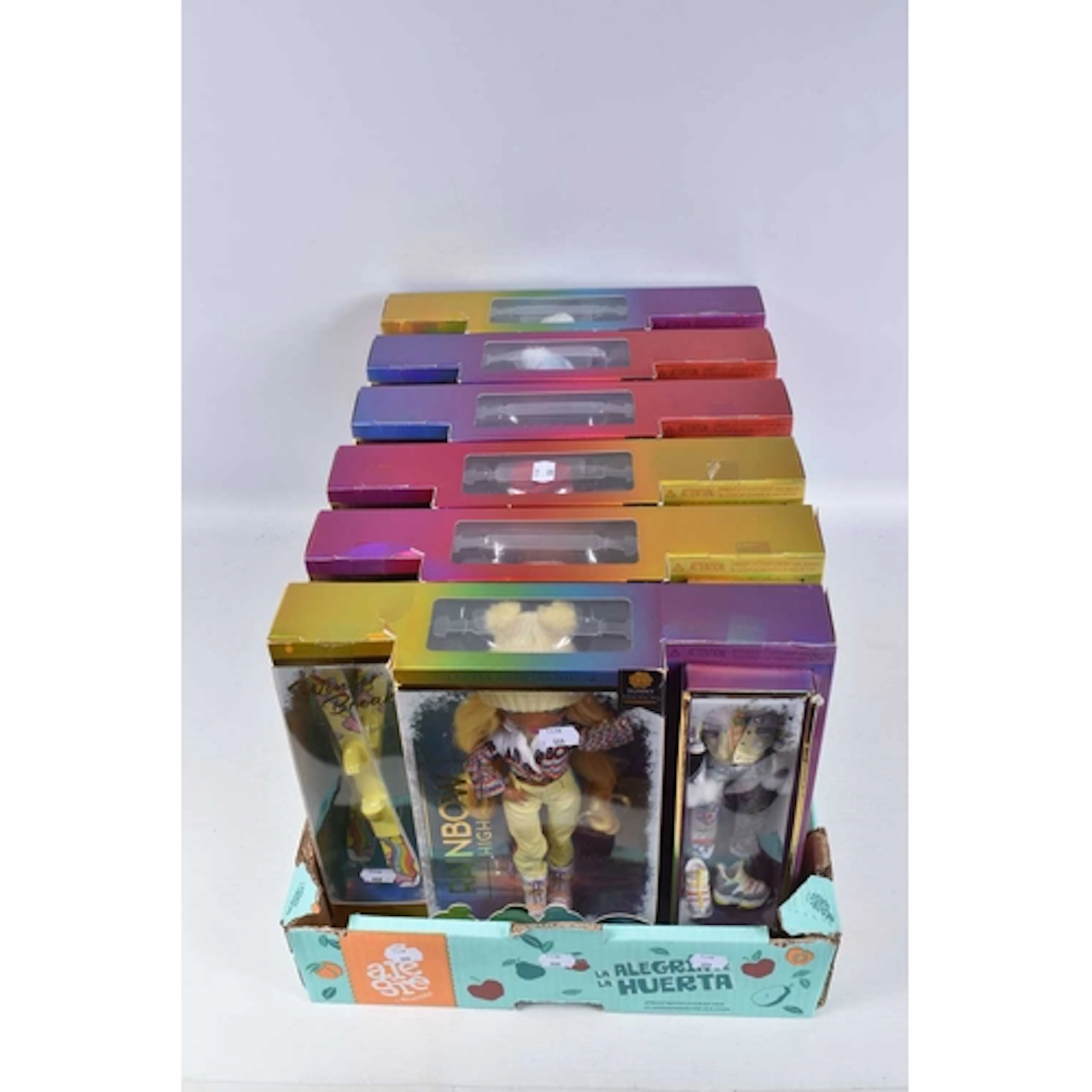 SIX BOXED MGA RAINBOW HIGH WINTER BREAK DOLLS, to include Su...