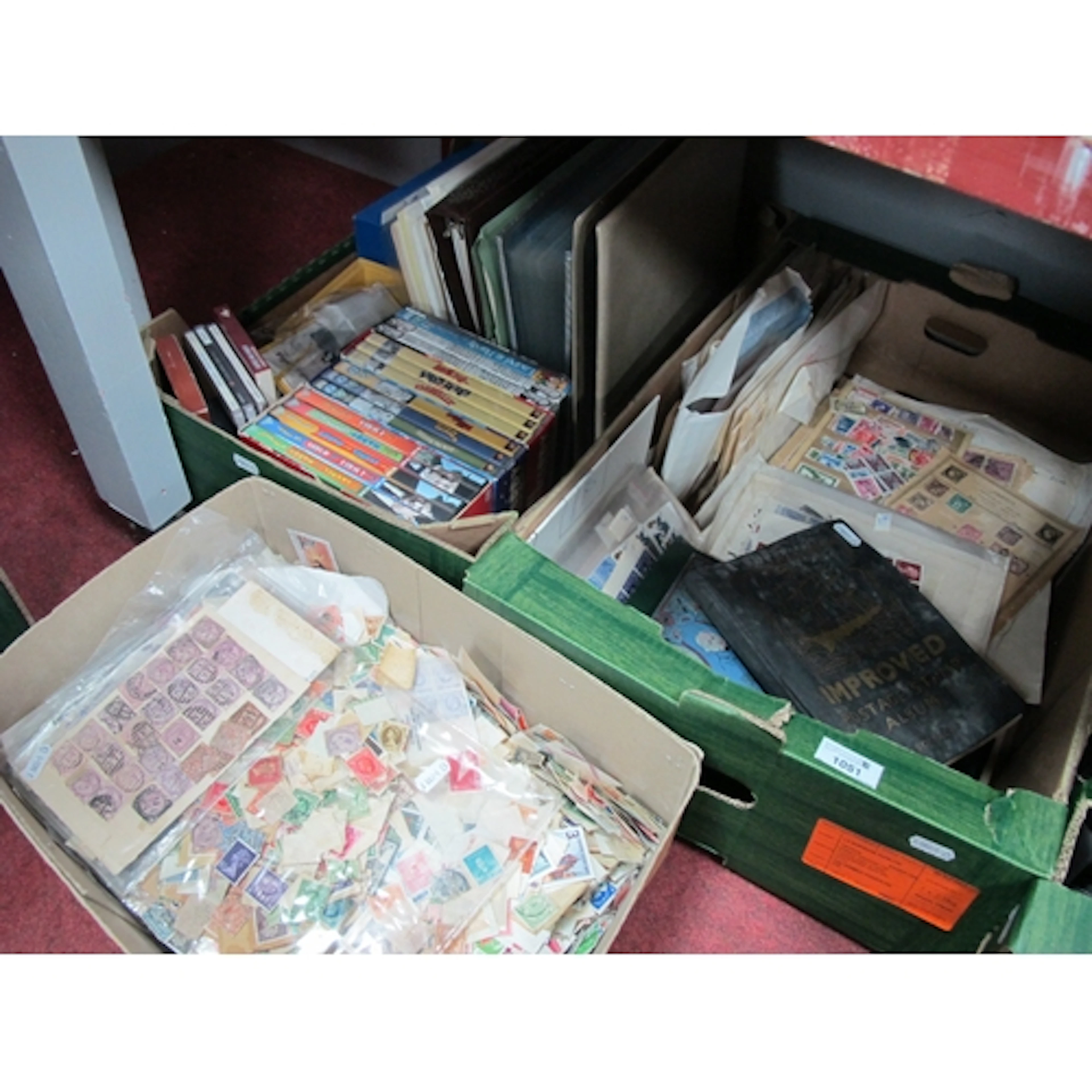 A Very Large Stamp Collection with Laurel & Hardy Memorabili...