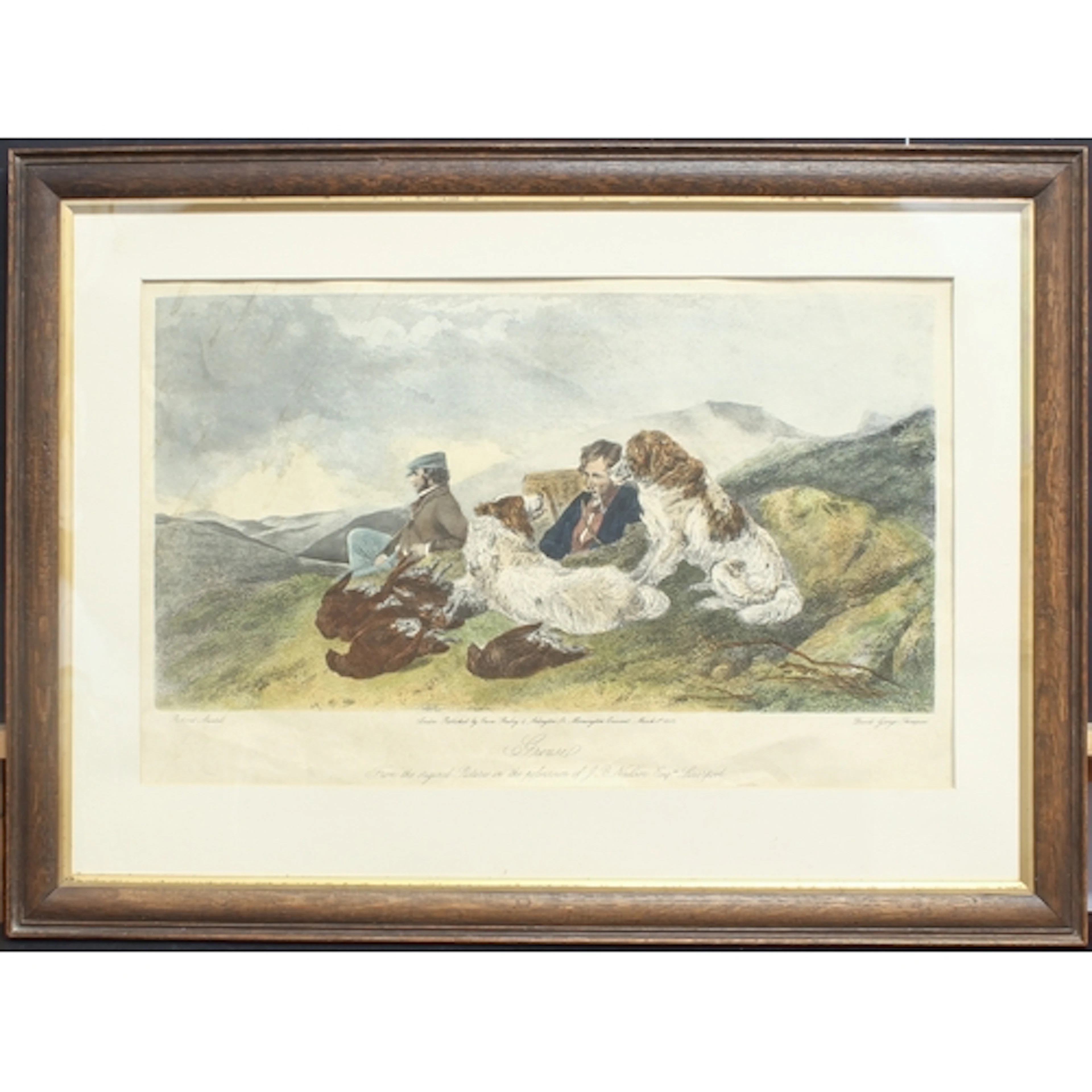 After Richard Ansdell (1815-1885) A pair - 'Grouse' and 'Bl...
