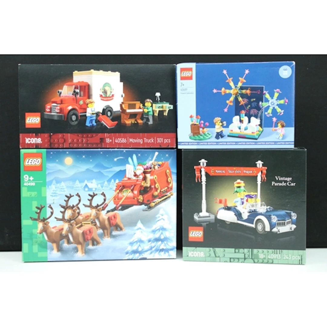 Lego - Four boxed & sealed Lego sets to include 40586 Icons ...