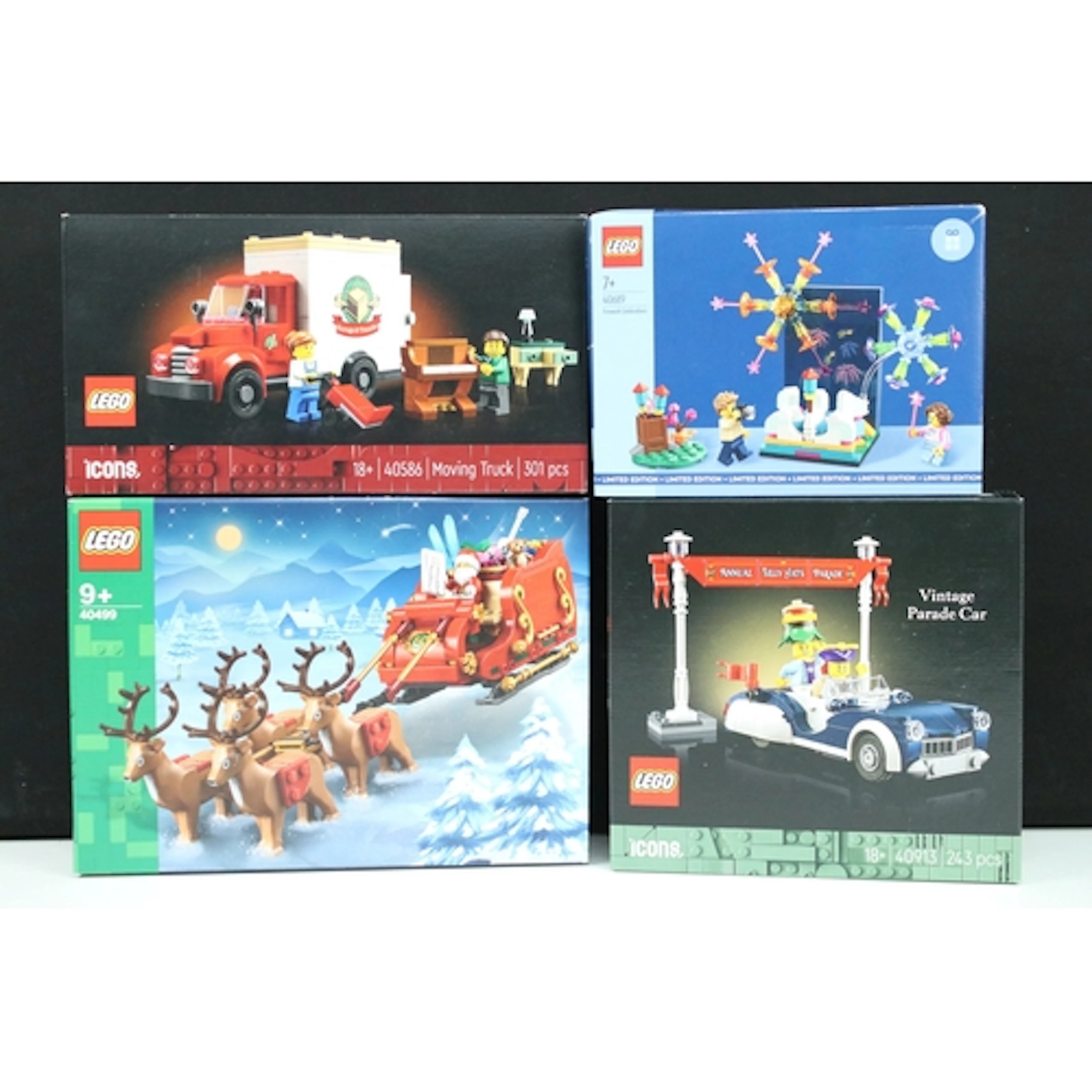 Lego - Four boxed & sealed Lego sets to include 40586 Icons ...