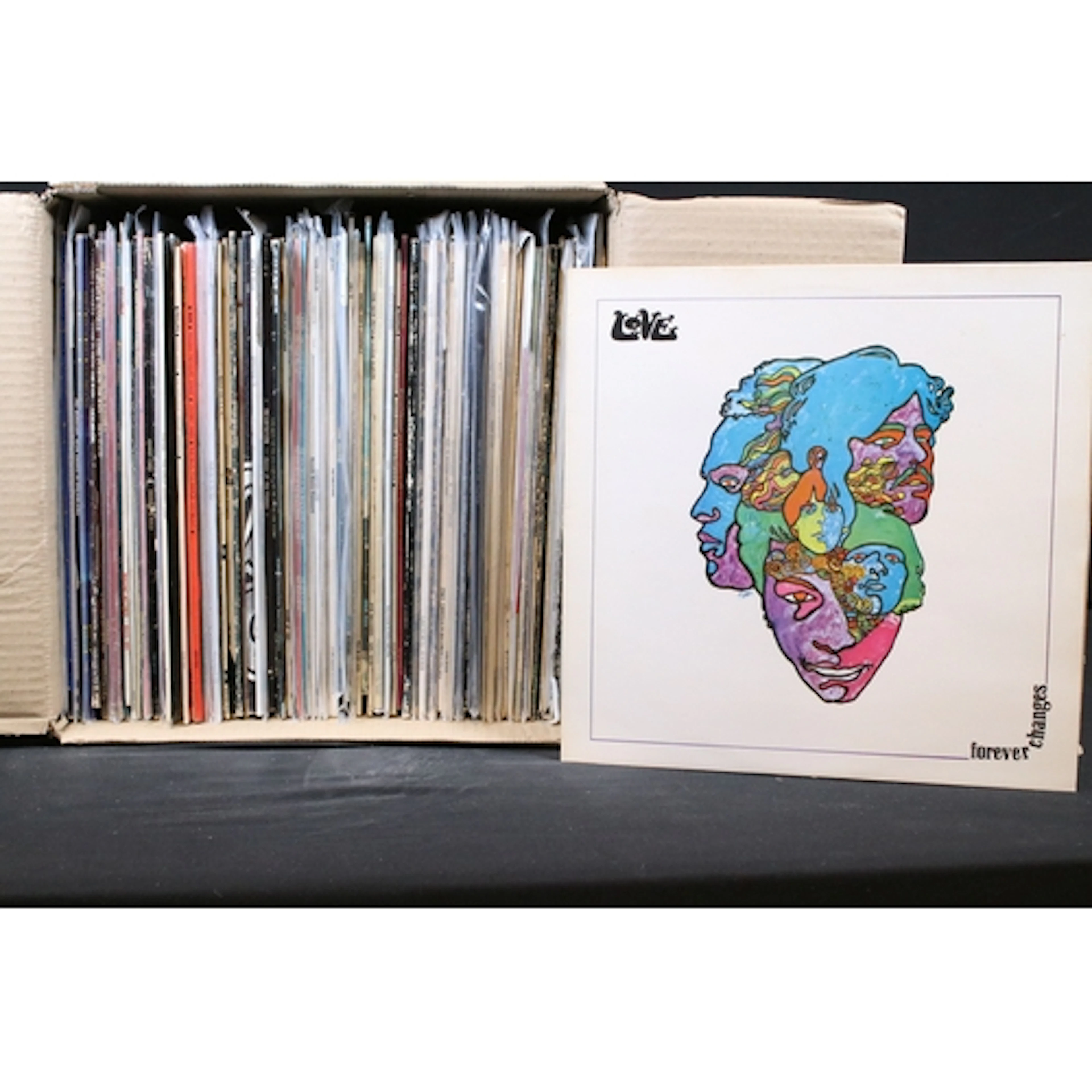 Vinyl - Over 80 rock & pop LPs to include Love, Captain Beef...
