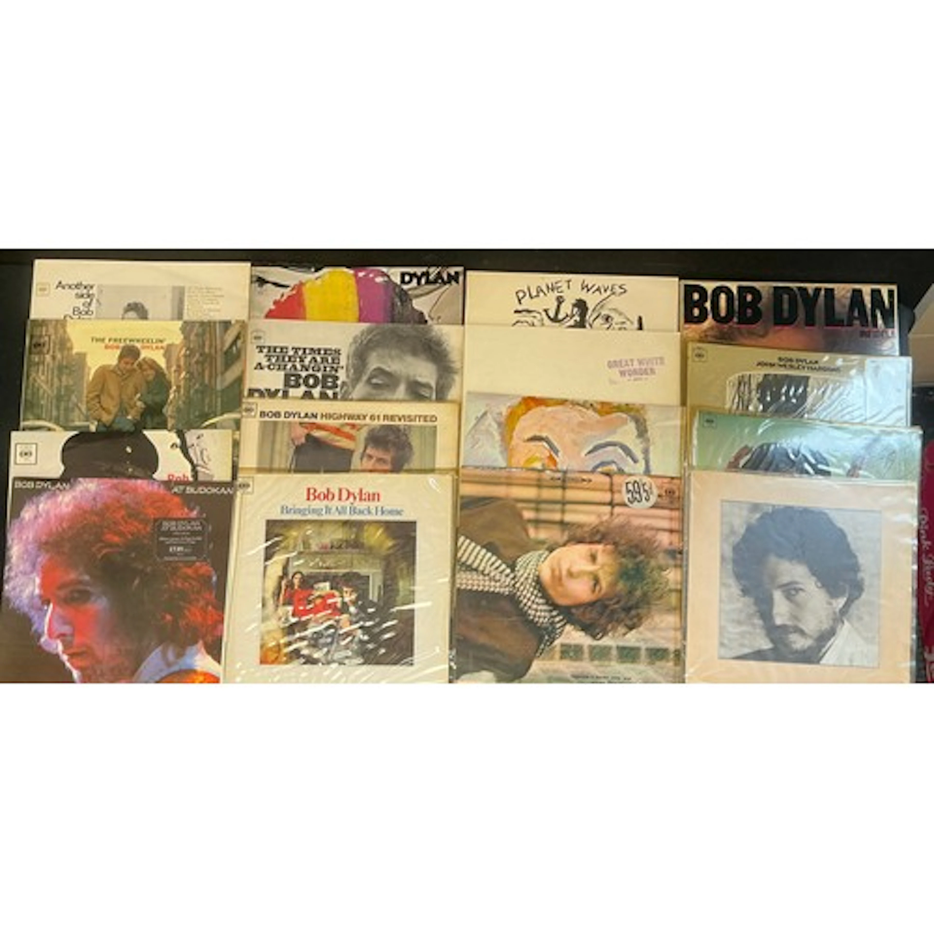 Vinyl records - Bob Dylan collection - Great White Wonder, P...