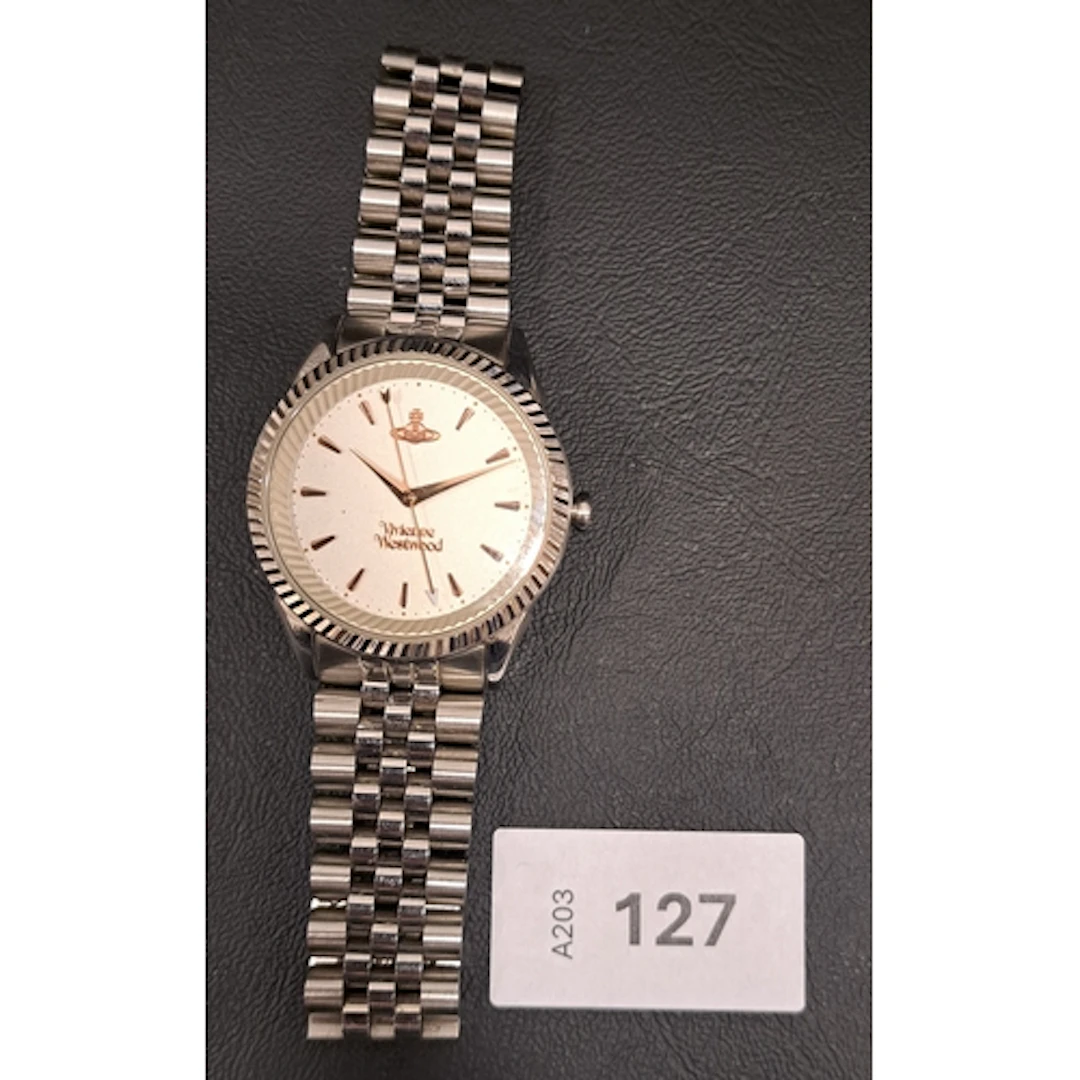 VIVENNE WESTWOOD SEYMOUR WRISTWATCH WITH STAINLESS STEEL BRA...