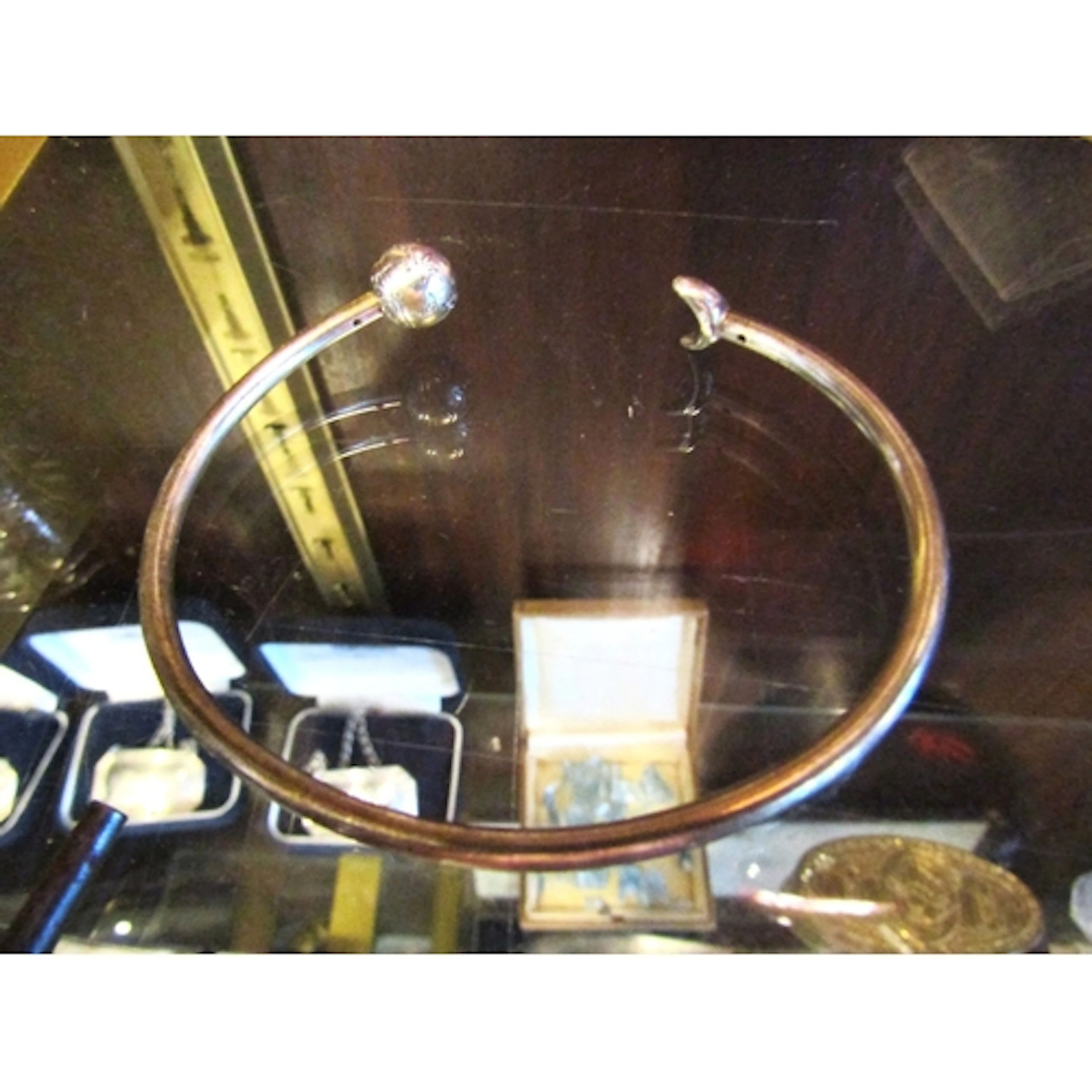 Pandora Silver Torc Form Ladies Bracelet