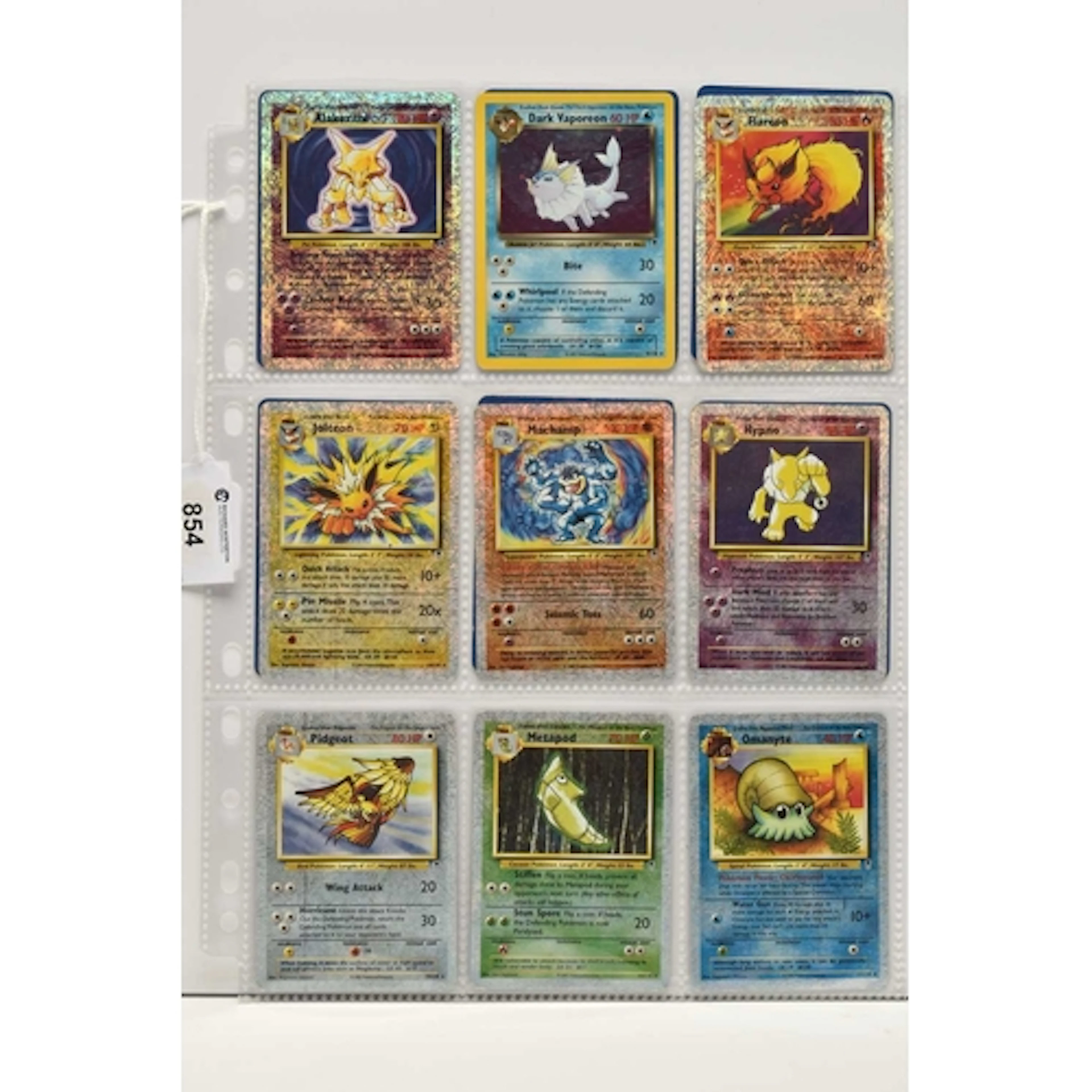 A COLLECTION OF POKEMON LEGENDARY COLLECTION CARDS, all card...
