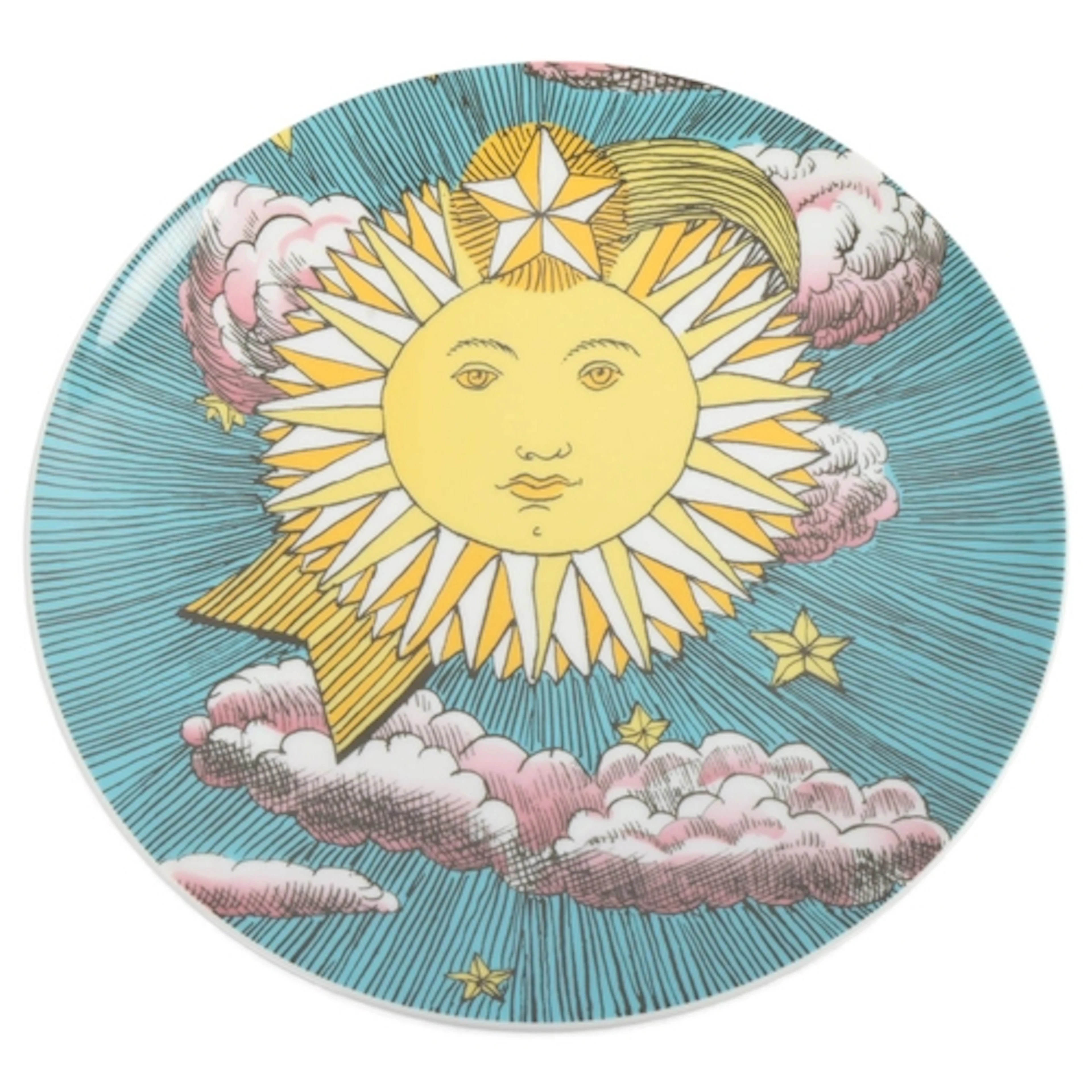 PIERO FORNASETTI for Rosenthal, a procelain plate "December"...