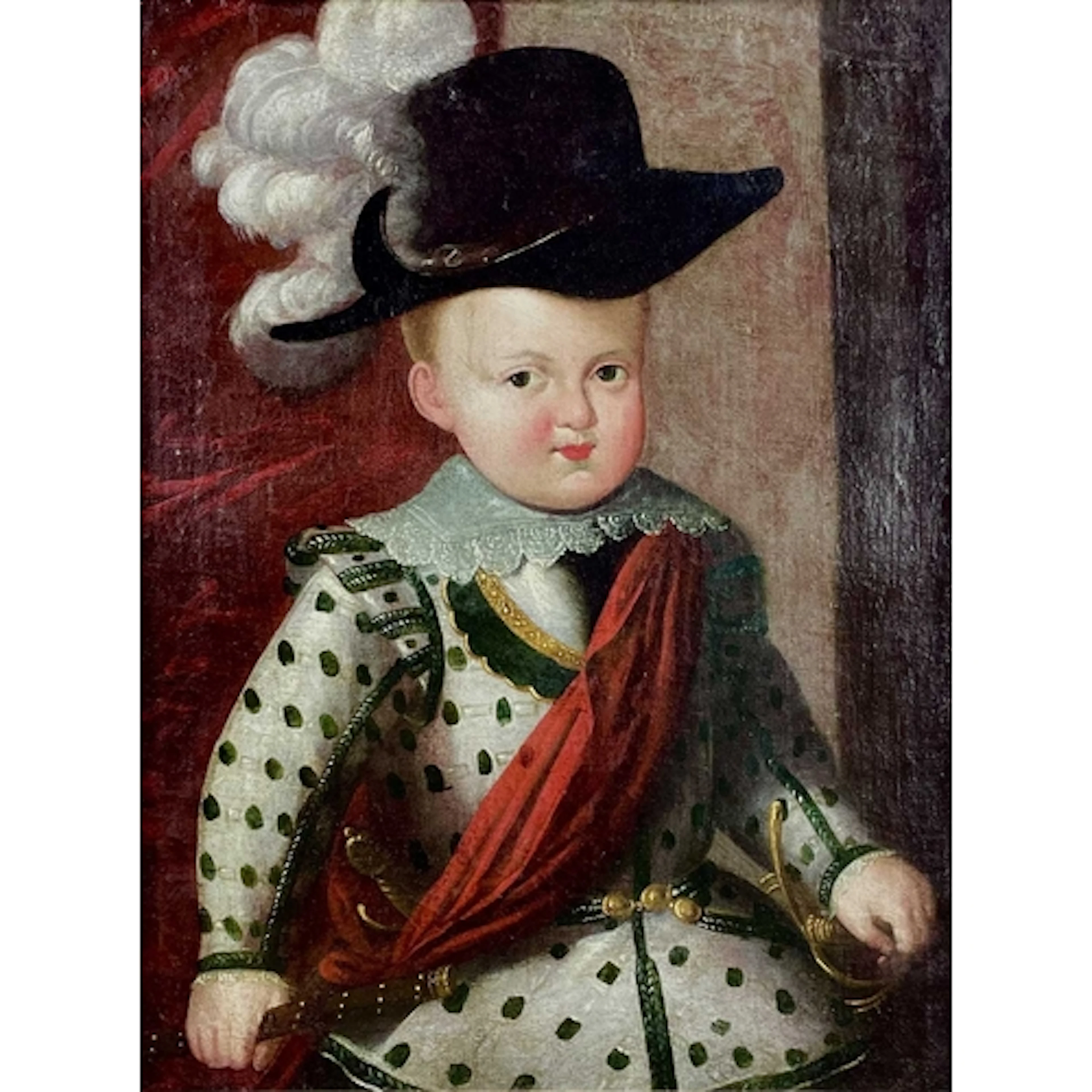 Circle of Diego VELASQUEZ (1599-1660) Prince Baltasar Carlos...