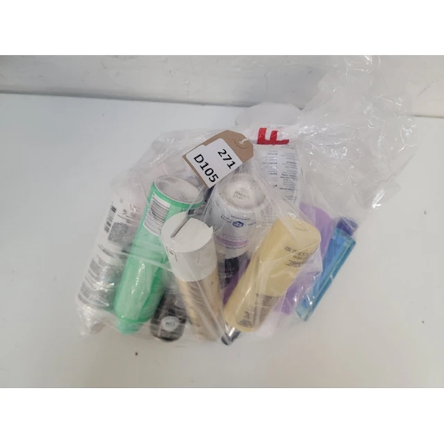 ONE BAG OF PART USED COSMETICS including Batiste, L'oreal an...