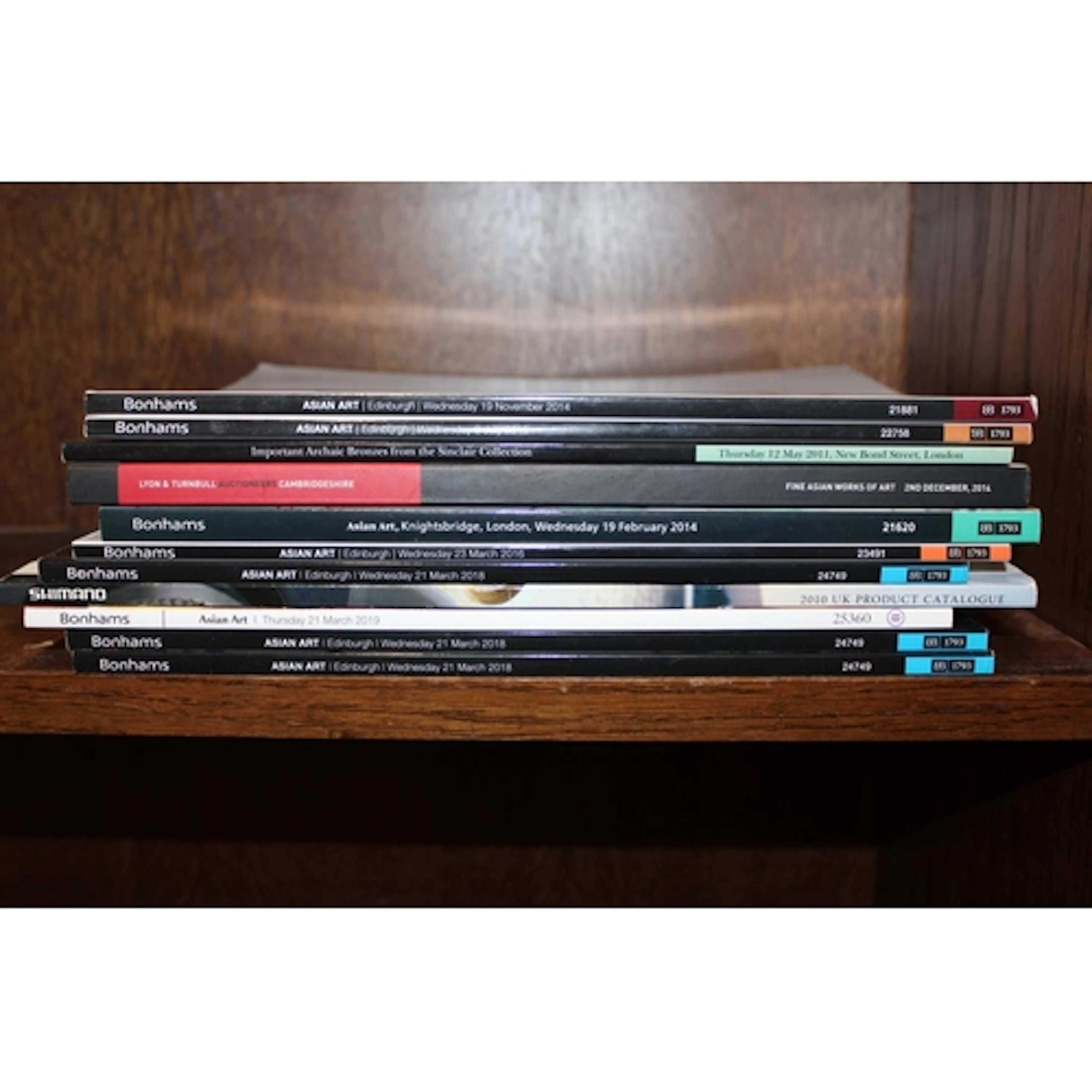 Antique catalogues to include Asian Art, etc.