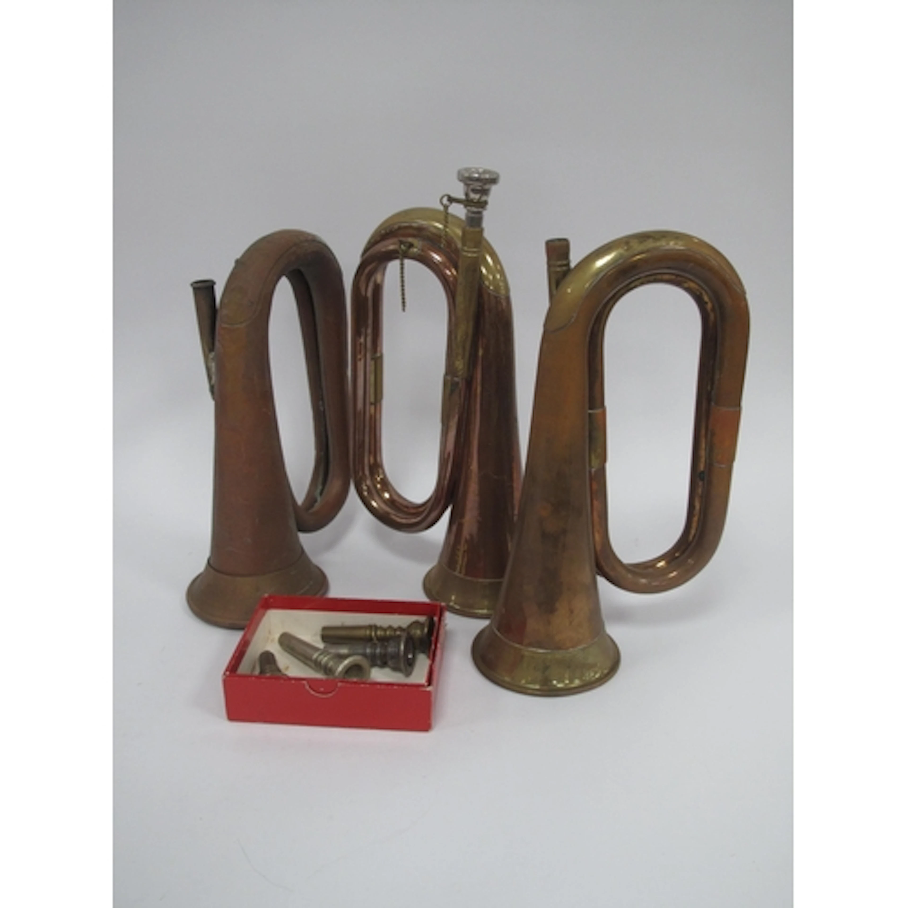 L.P Premier Cooper Bugles (2), J.W. York & Sons 1915 example...