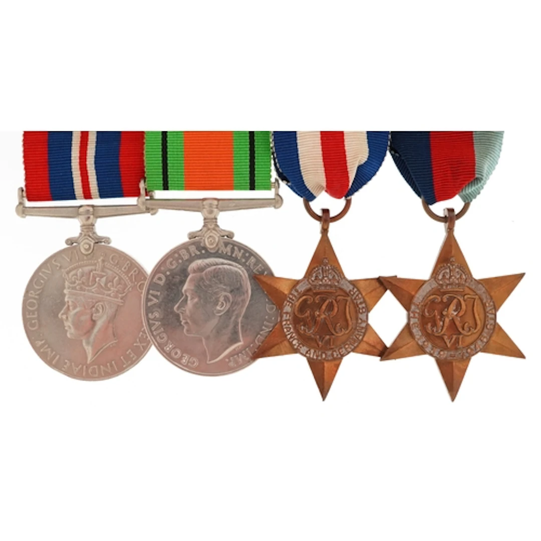 British military World War II medal group including France &...