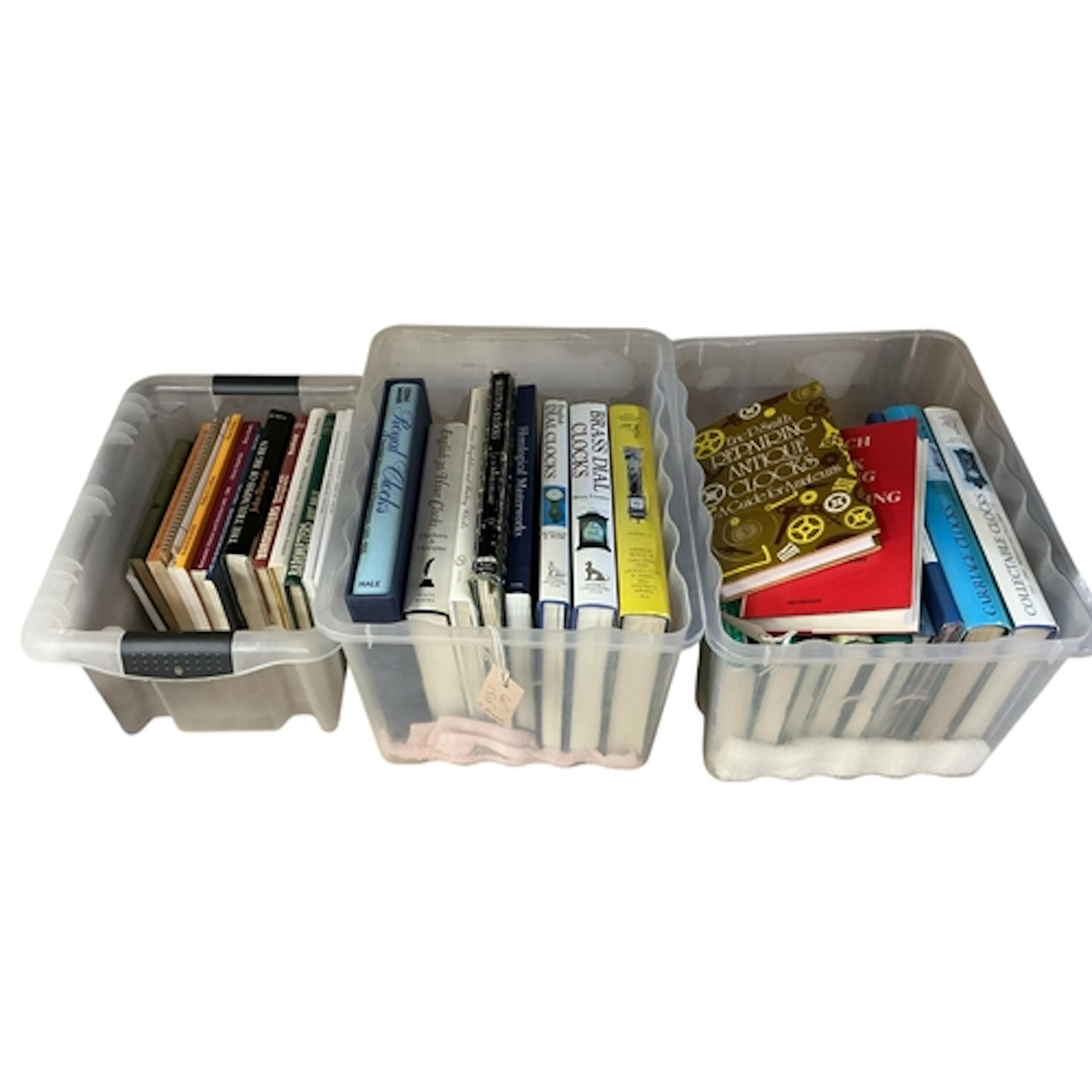 ° ° A collection of approximately 37 clock and barometer ref...