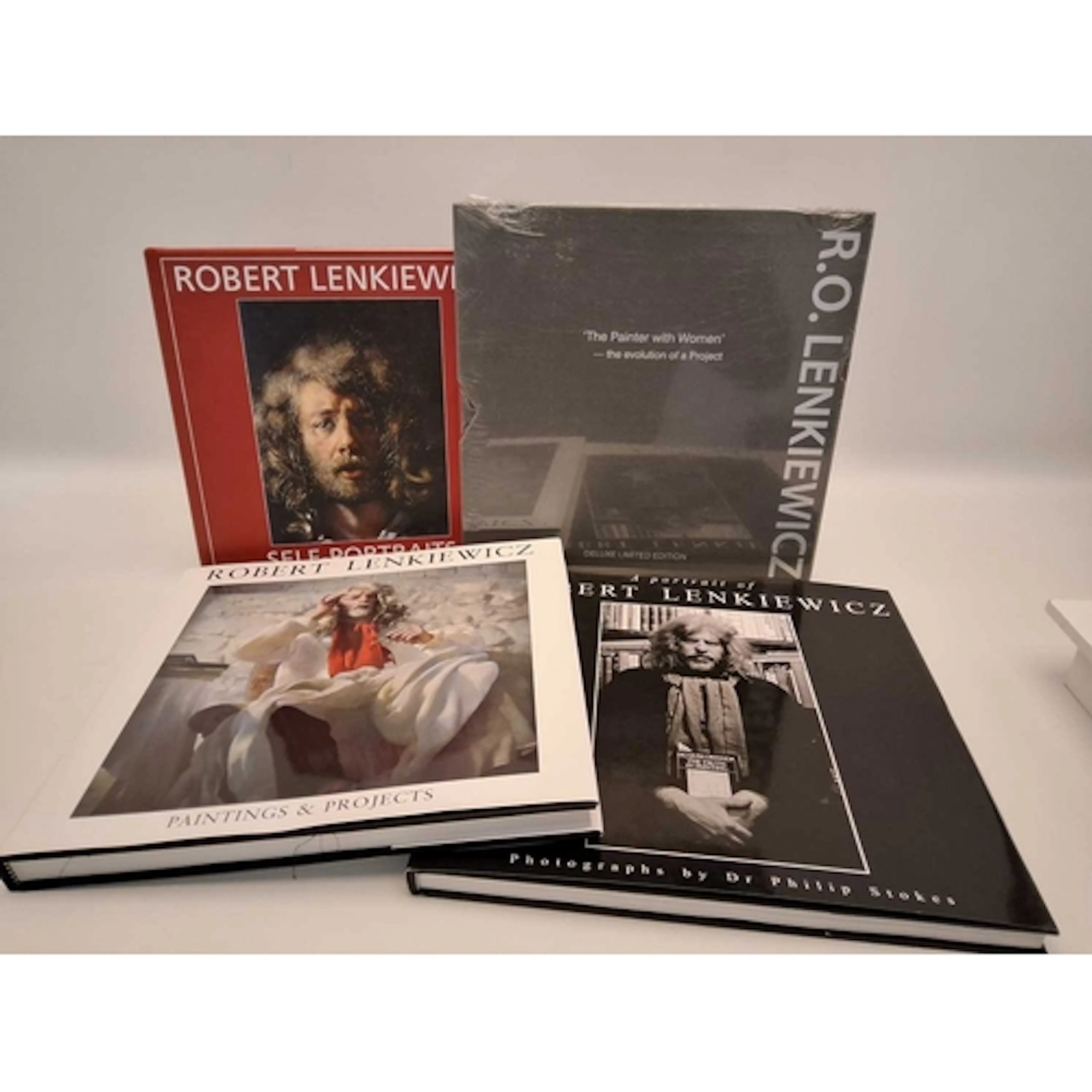 FOUR ROBERT LENKIEWICZ THEMED BOOKS, comprising 'Robert Lenk...