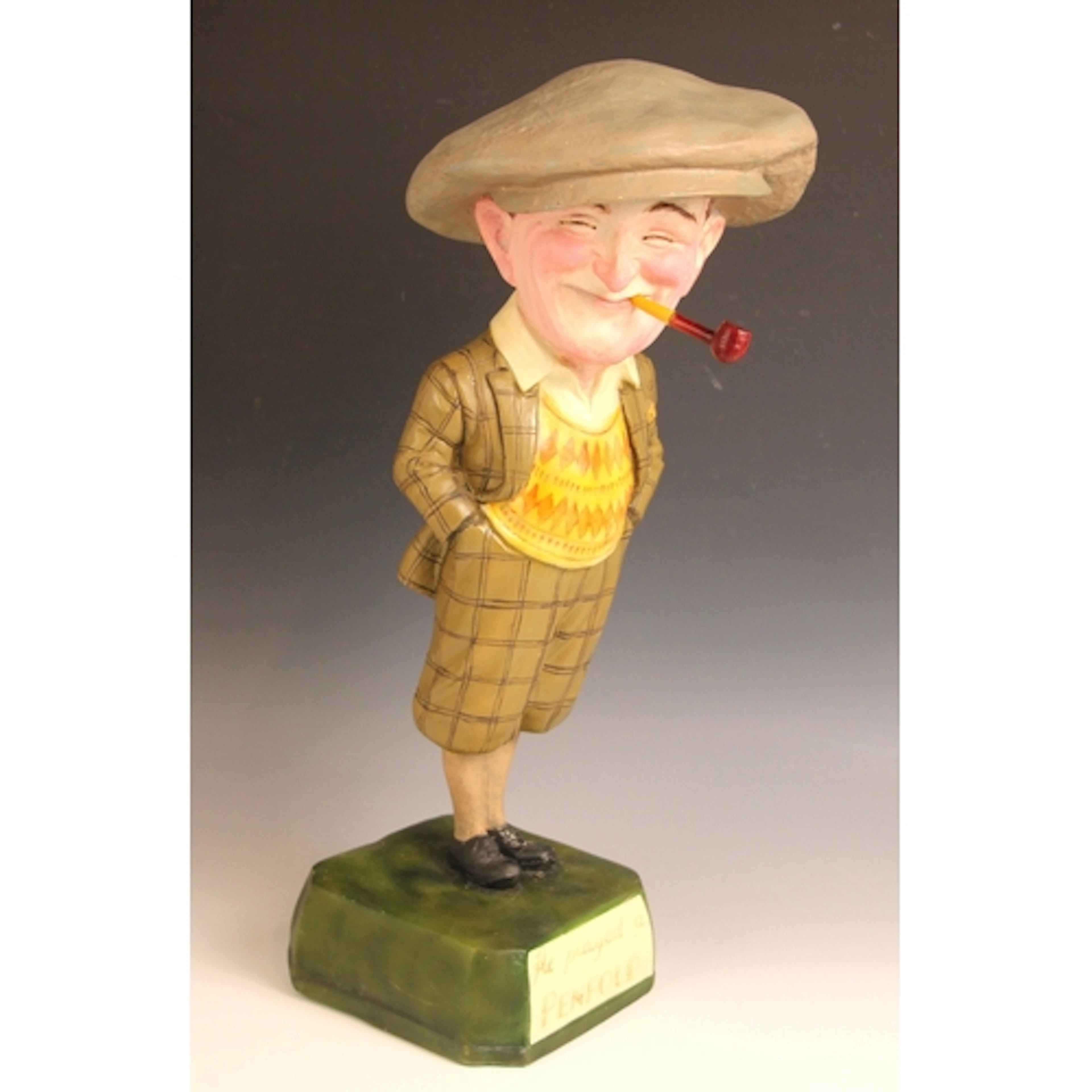 A vintage Penfold Golf Ltd 'He played a Penfold' advertising...