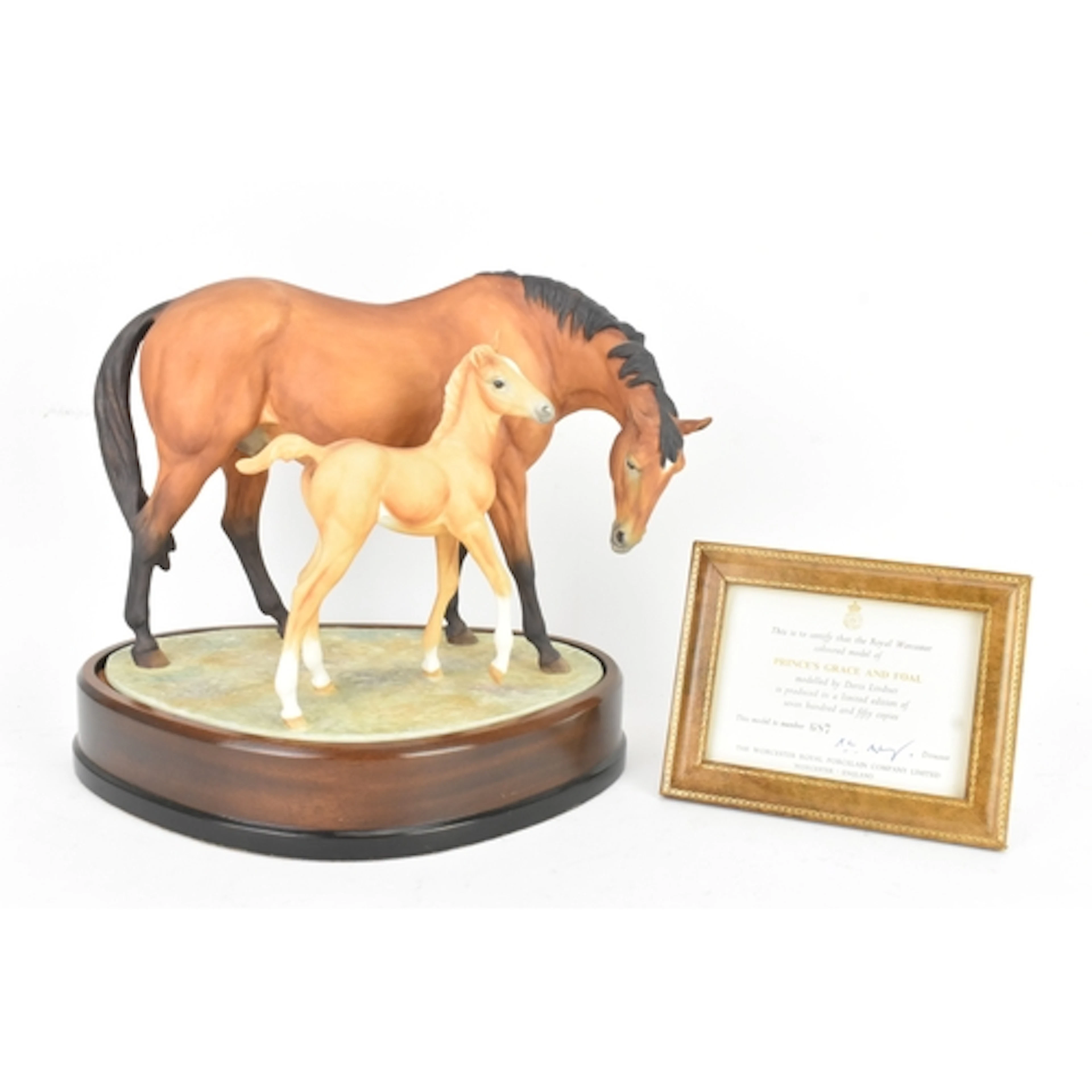 Doris Linder for Royal Worcester limited edition 687/750 fig...